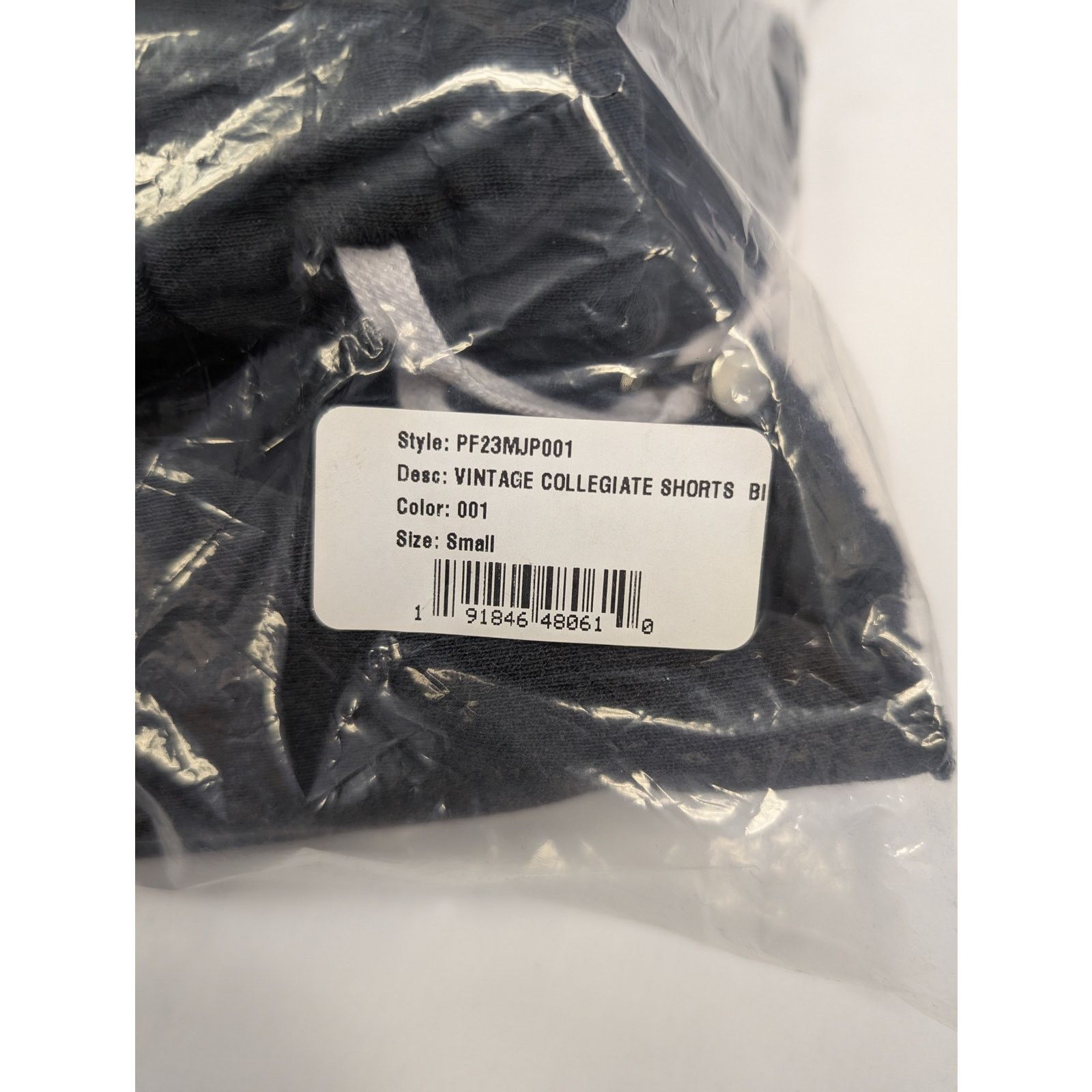 Amiri o1rshd1 Vintage Collegiate Shorts in Black Size US 30 / EU 46 - 14 Thumbnail