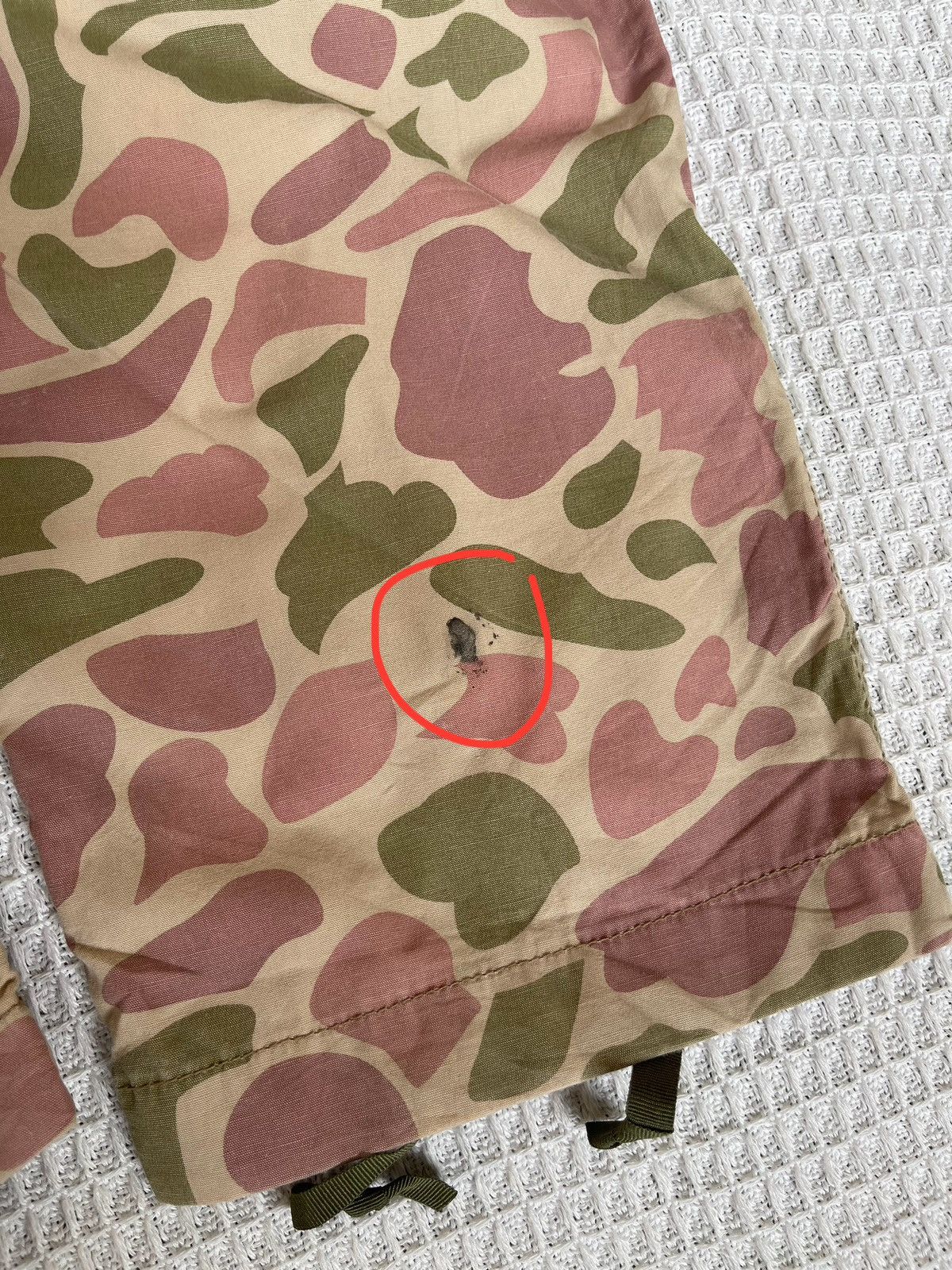 Hollywood Trading Company Vintage🔥MISTER N.HoolyWood🔥MAN’S COTTON CAMOUFLAGE MILITARY Size US 32 / EU 48 - 17 Thumbnail