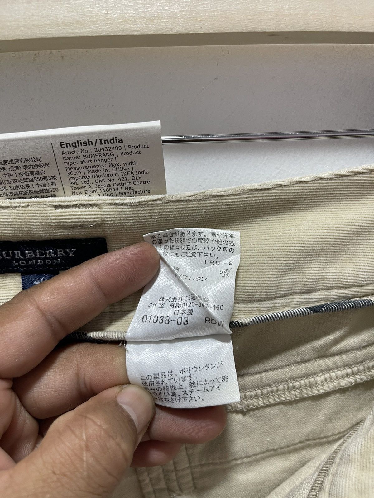 Burberry VINTAGE BURBERRY LONDON VELVET PANTS Size 30" / US 8 / IT 44 - 15 Thumbnail