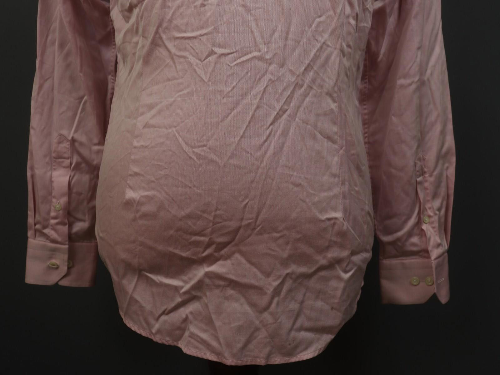 Eton Eton Pink 100% Cotton Collar Dress Shirt Size 39 Size 38R - 9 Thumbnail