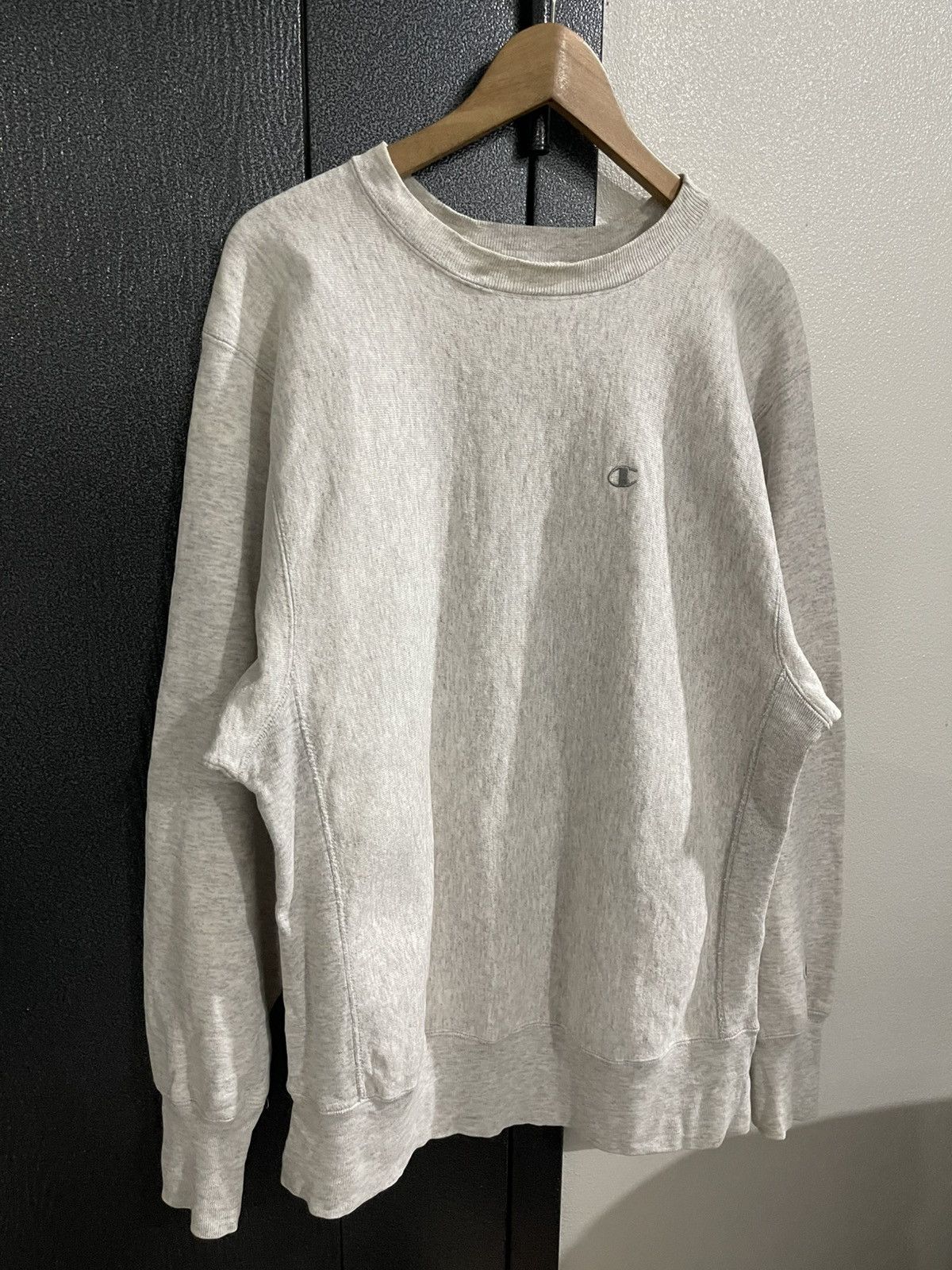 Champion Vintage Champion Reverse Weave Grey Sweatshirt Size US L / EU 52-54 / 3 - 3 Thumbnail