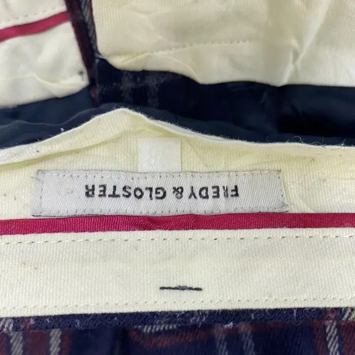 Japanese Brand Vtg FREDY & GLOSTER JAPAN Tartan Pant Trouser Workwear Size 28" / US 6 / IT 42 - 7 Thumbnail