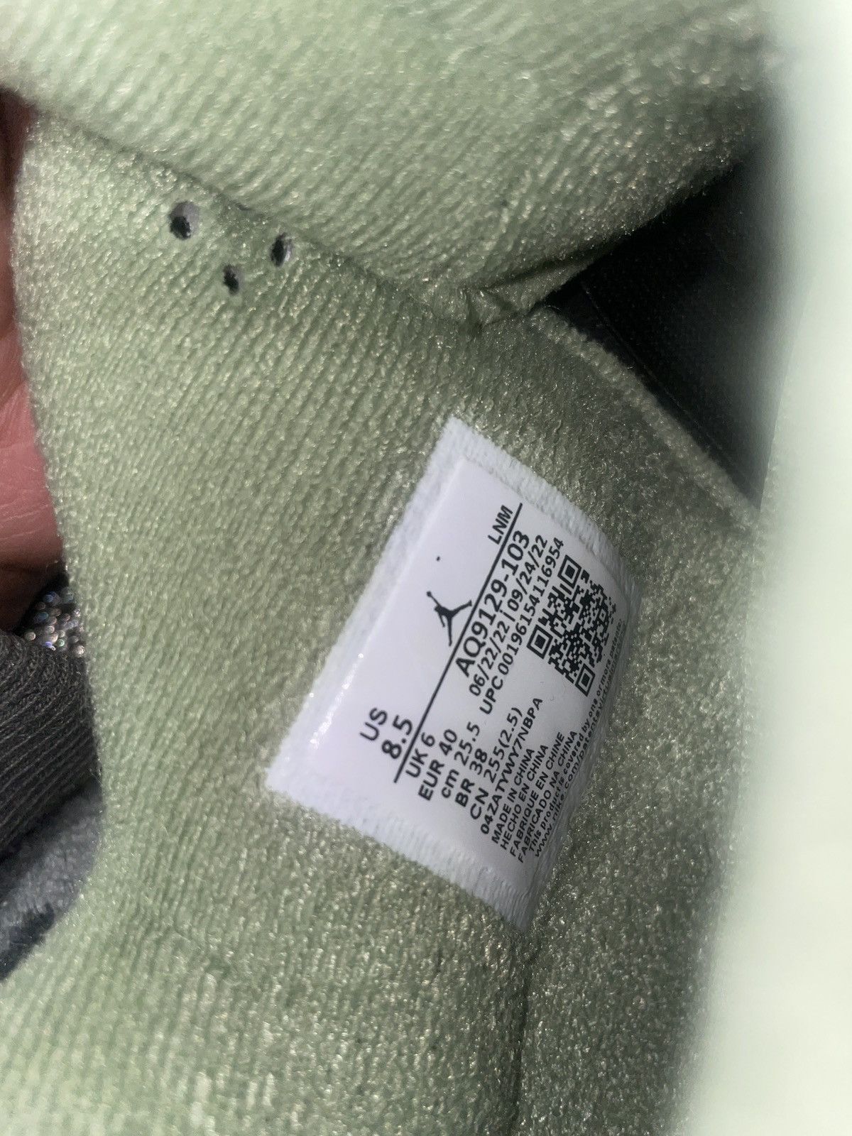 Jordan Brand × Nike Women's air jordan 4 retro seafoam Size US 8.5 / IT 38.5 - 6 Thumbnail