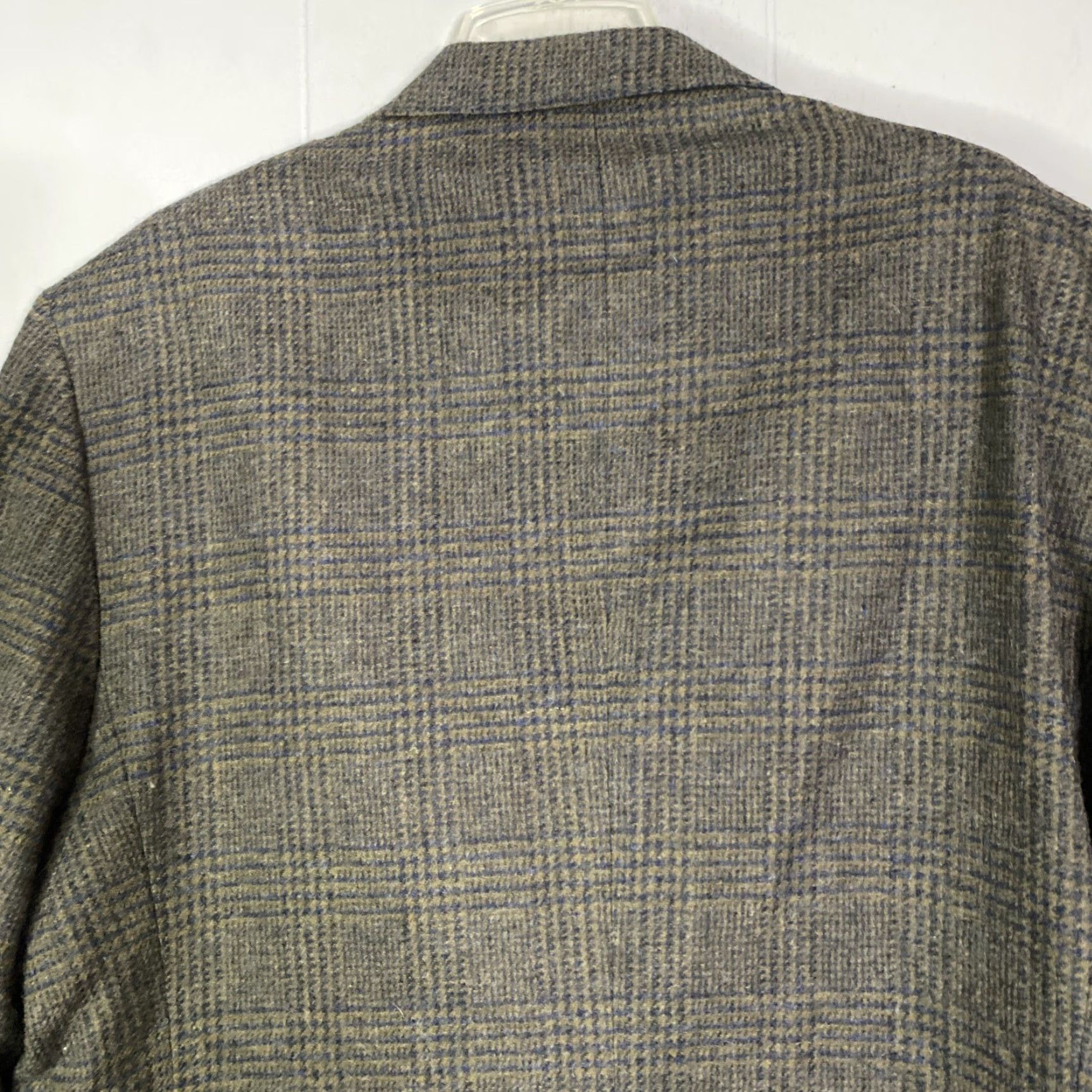 Vintage VINTAGE Woolrich Blazer Men XL Wool 100% Wool Tweed 2 Button Sport Coat Jacket Mid-Length Size 46R - 8 Thumbnail