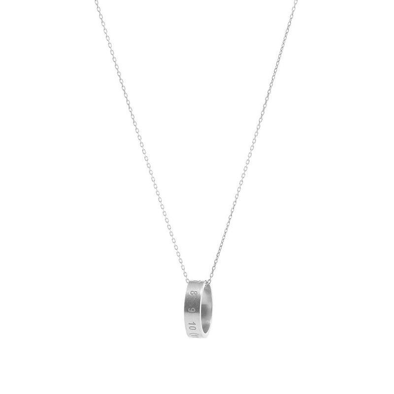 Maison Margiela Maison Margiela Number Necklace Size ONE SIZE - 6 Thumbnail