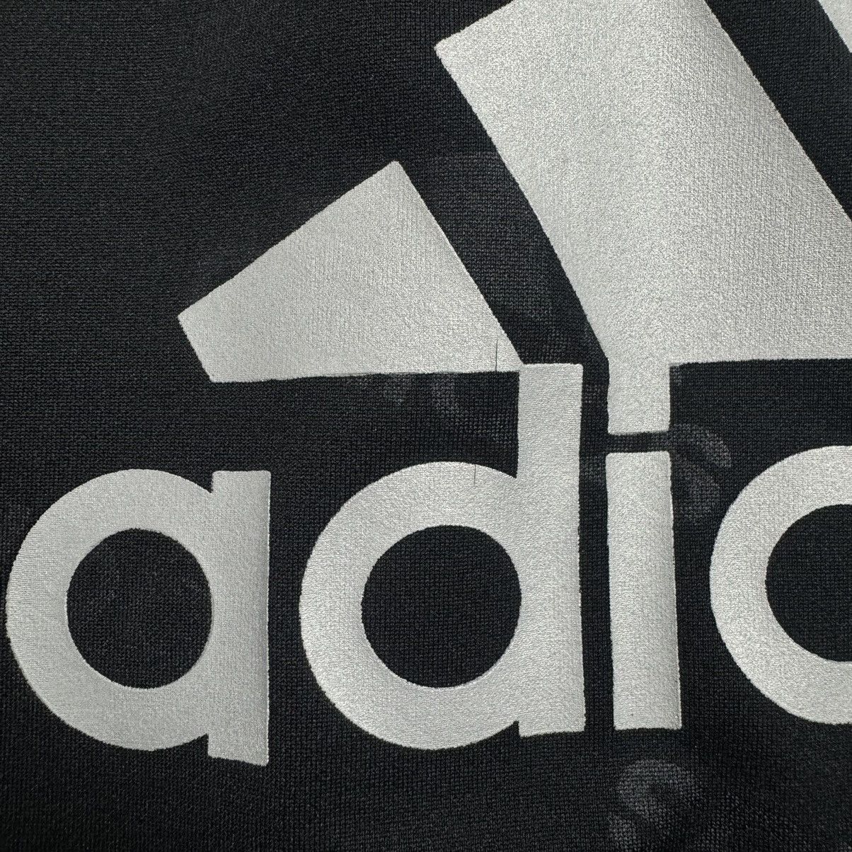 Adidas Vintage Y2K Adidas Multi Logo Monogram Boxy Polo Shirt Size US L / EU 52-54 / 3 - 11 Thumbnail