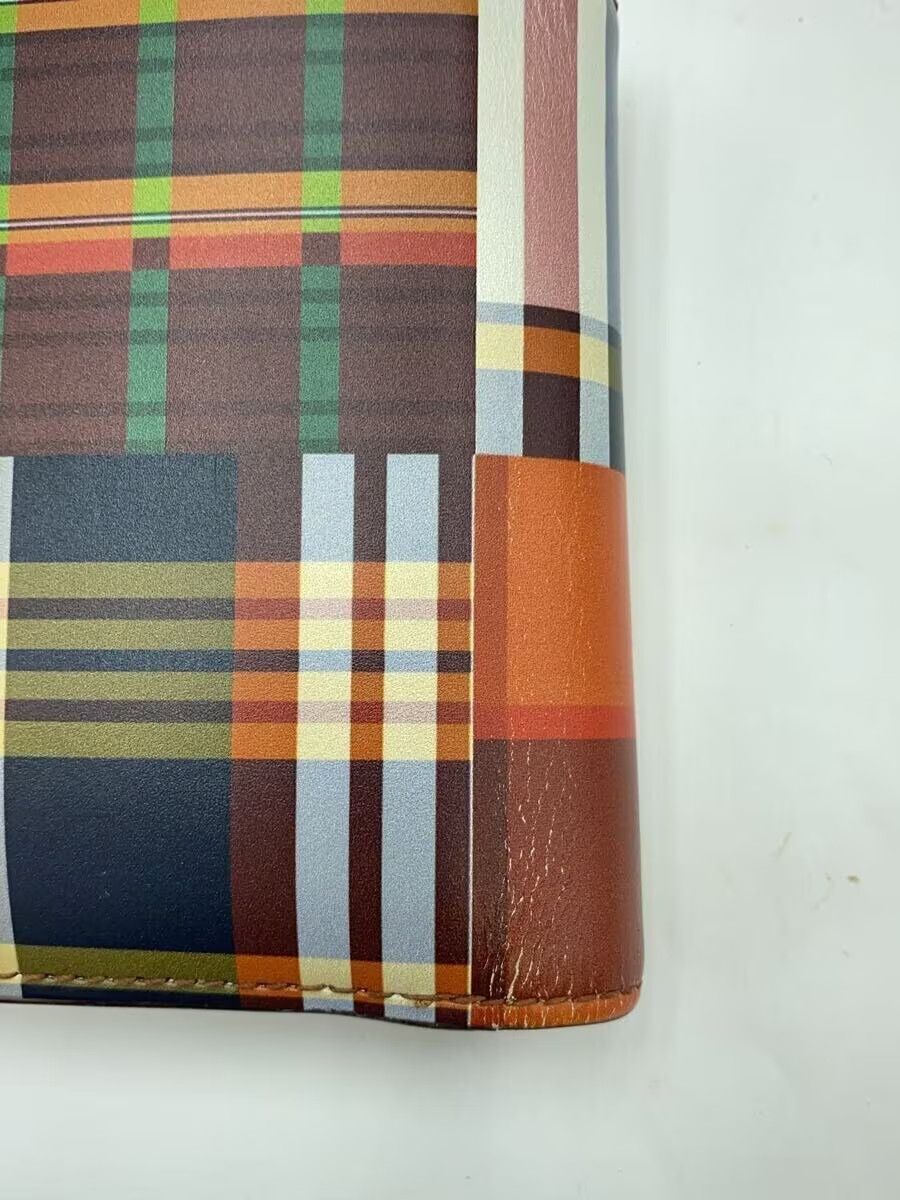 Vivienne Westwood Check Pattern Orb Wallet Size ONE SIZE - 4 Thumbnail