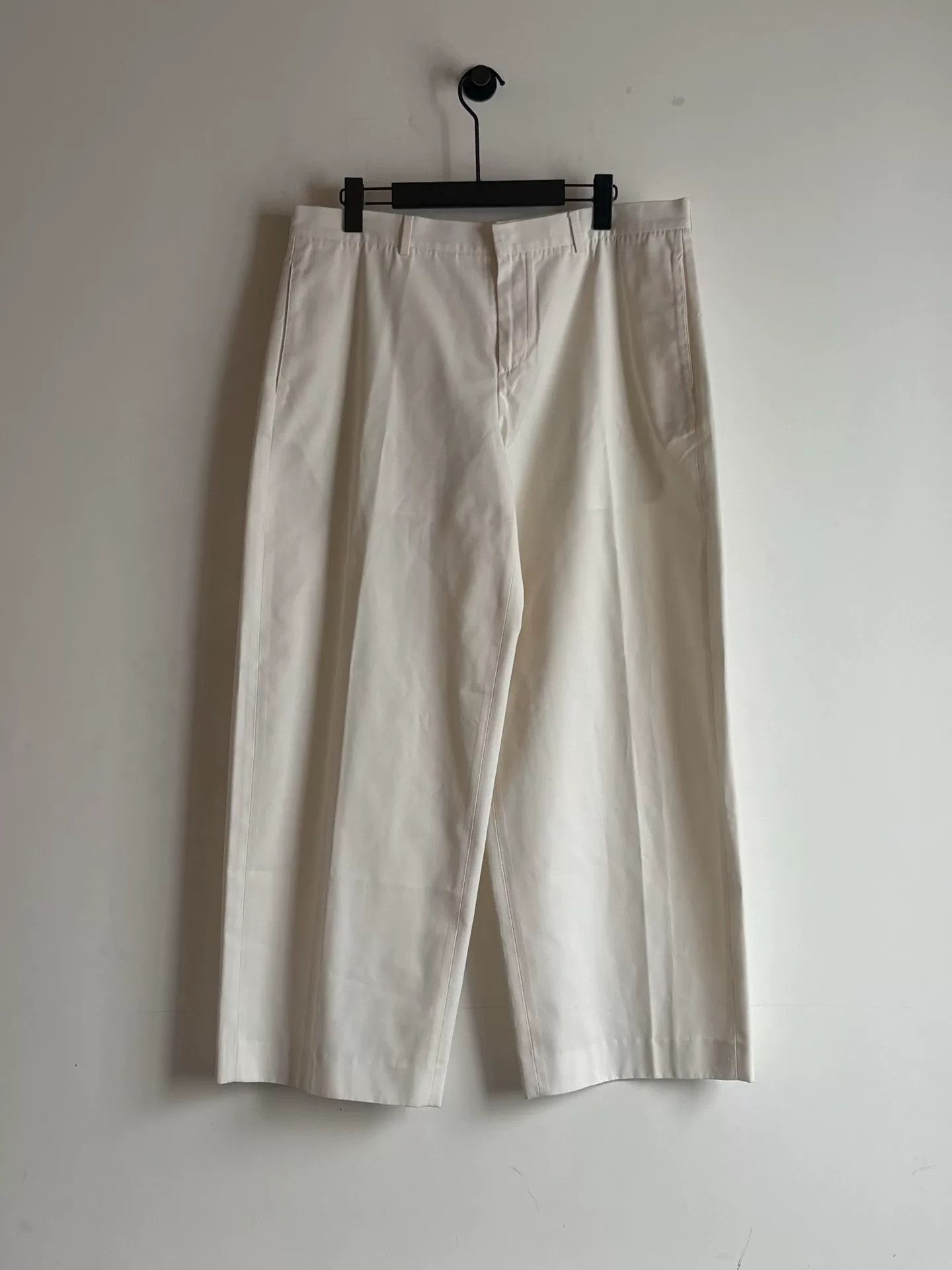Dior Dior Homme Wide Leg Trousers in Beige Size US 34 / EU 50 - 1 Thumbnail
