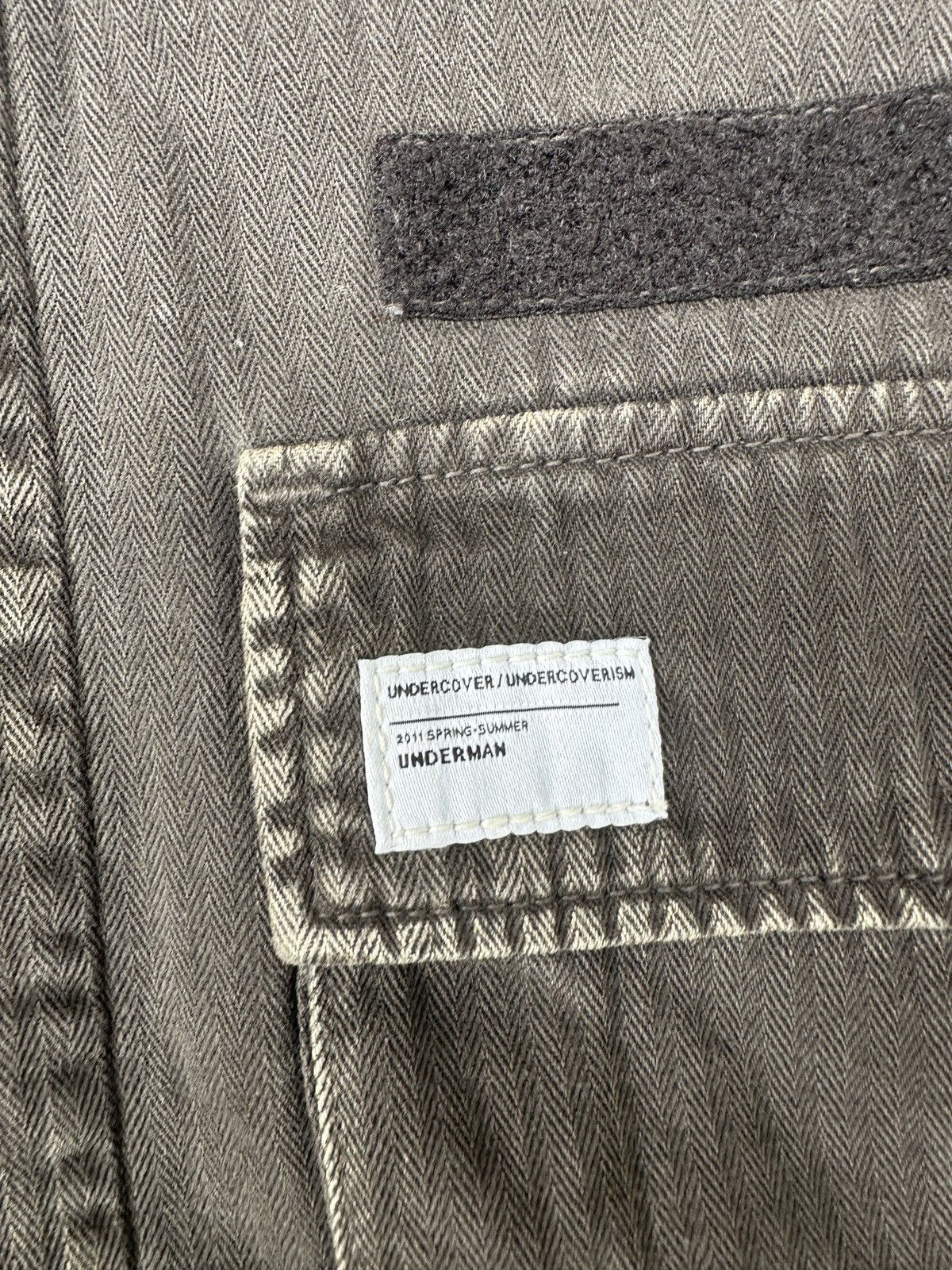 Jun Takahashi × Undercover Undercover SS11 Underman Tactical Shirt Grey Workwear Style Size US XS / EU 42 / 0 - 3 Thumbnail