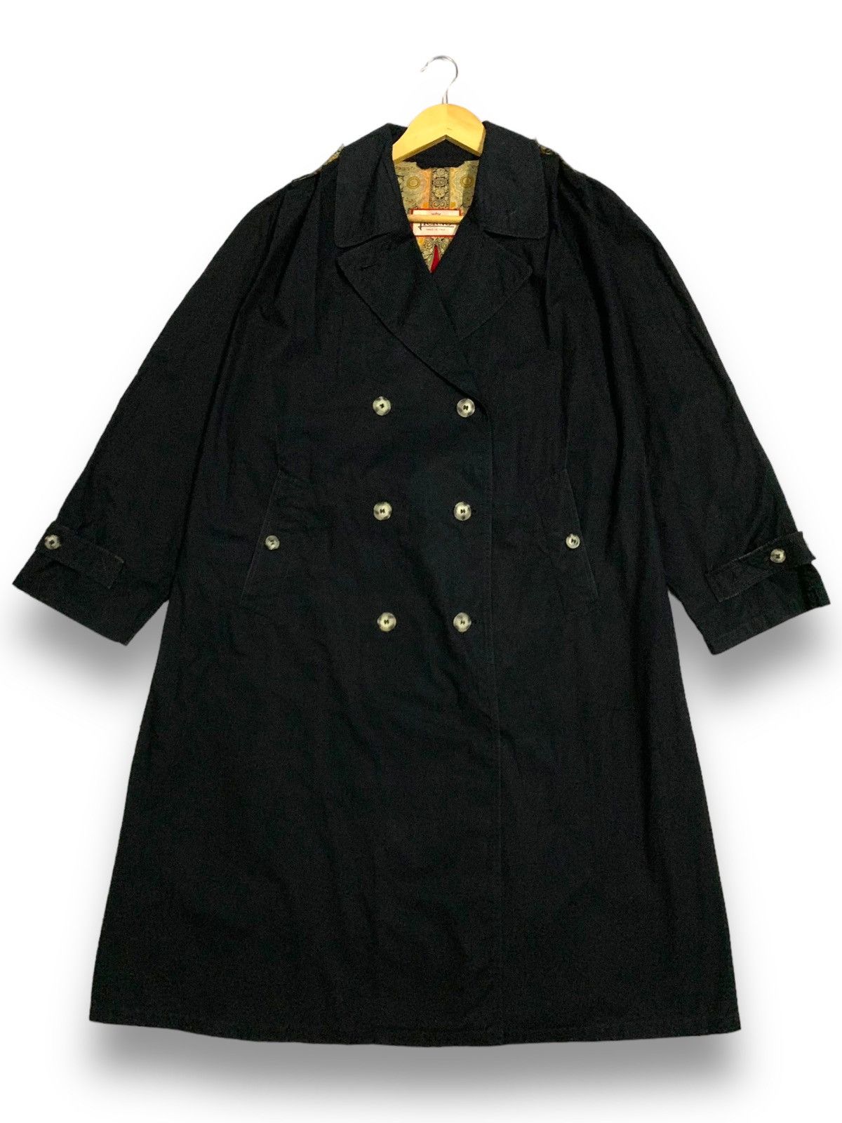 Herno Vintage Y2K Herno Double Breast Trench Coat Made in Italy Size US M / EU 48-50 / 2 - 1 Thumbnail