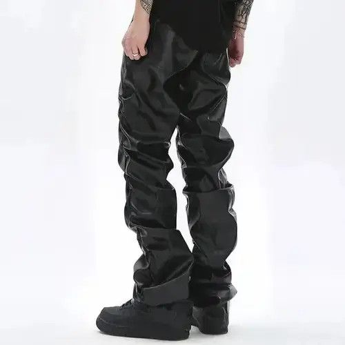 Japanese Brand × Jean Pu Leather Pants Size US 32 / EU 48 - 4 Thumbnail