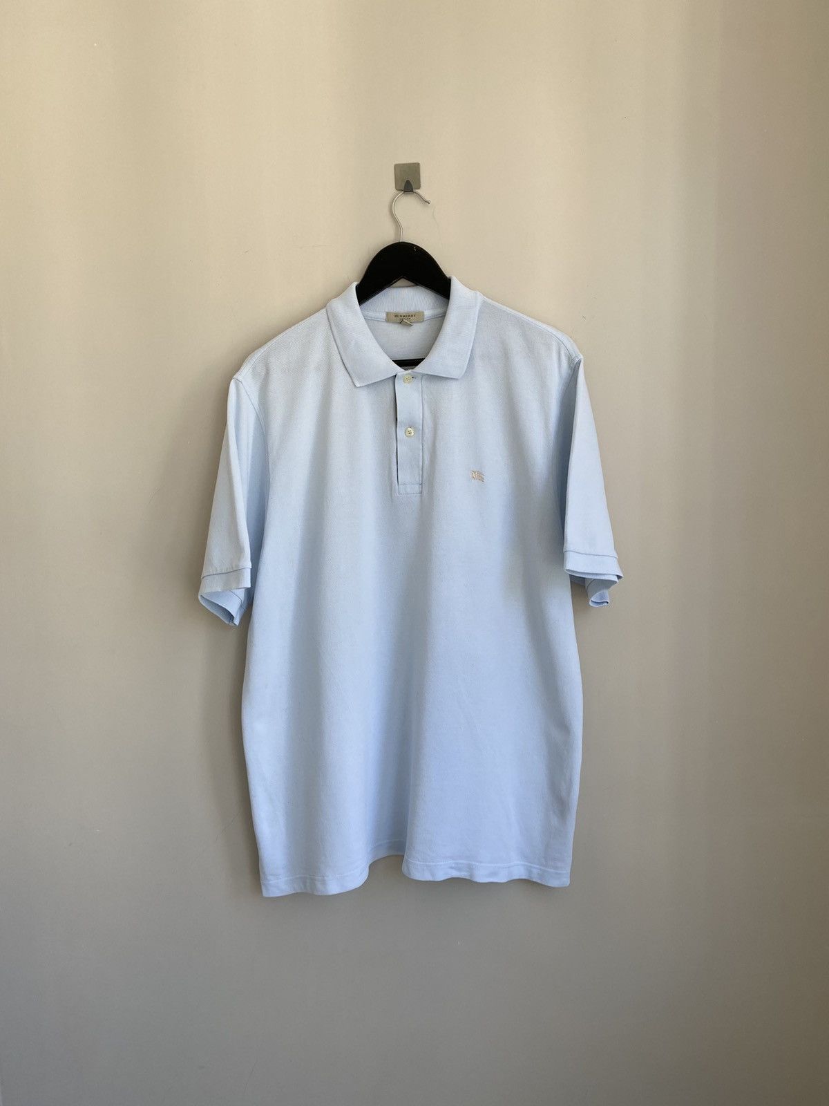 Burberry Burberry mens polo t-shirt white size L Size US L / EU 52-54 / 3 - 1 Thumbnail