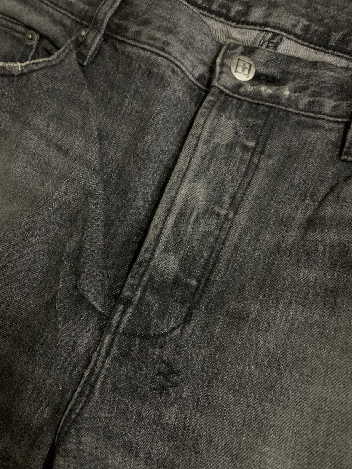Ksubi 💥Avant-Garde Ksubi Black Denim Size US 37 - 3 Thumbnail