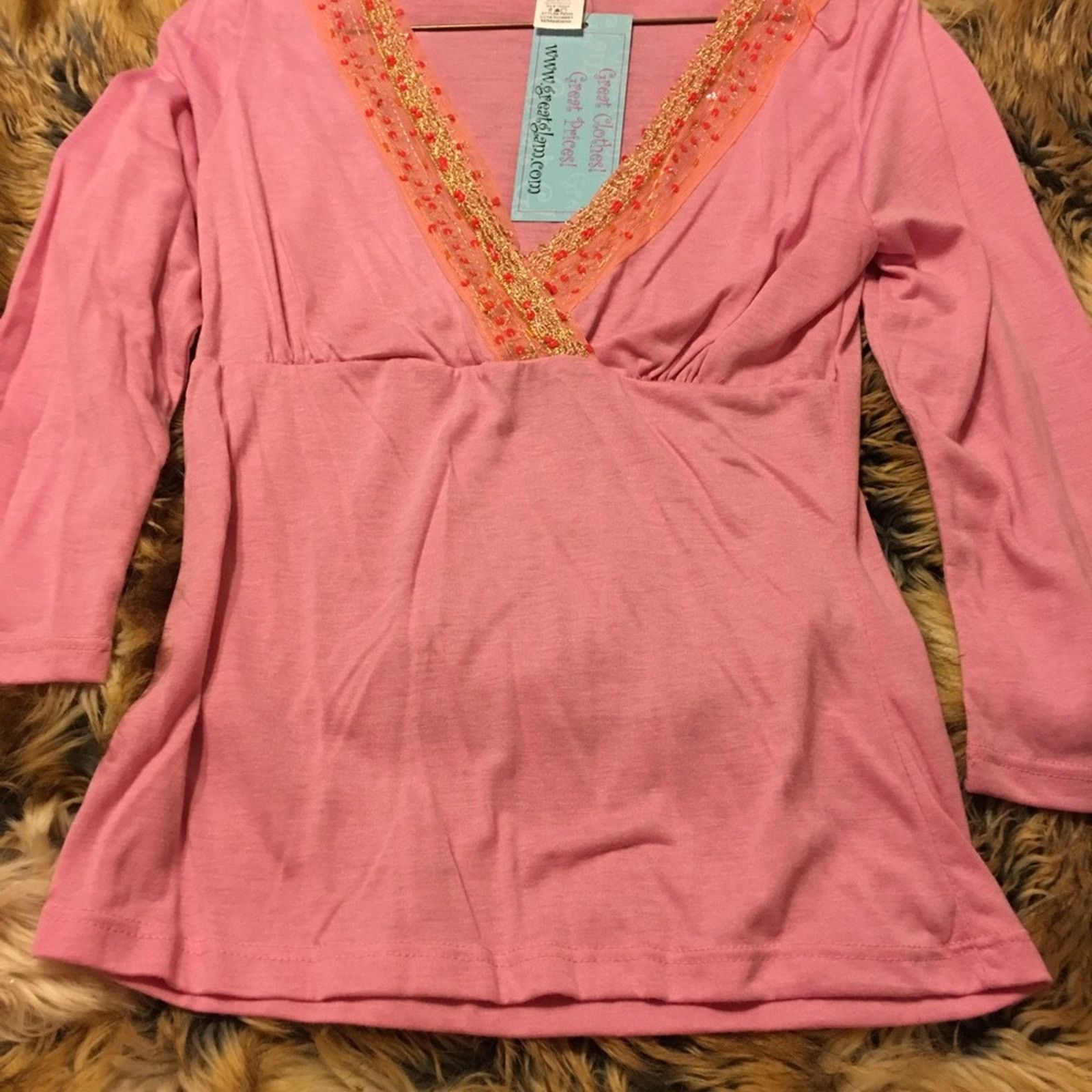 Other Pretty Good Brand bubble gum pink top NWT M Size M / US 6-8 / IT 42-44 - 6 Thumbnail