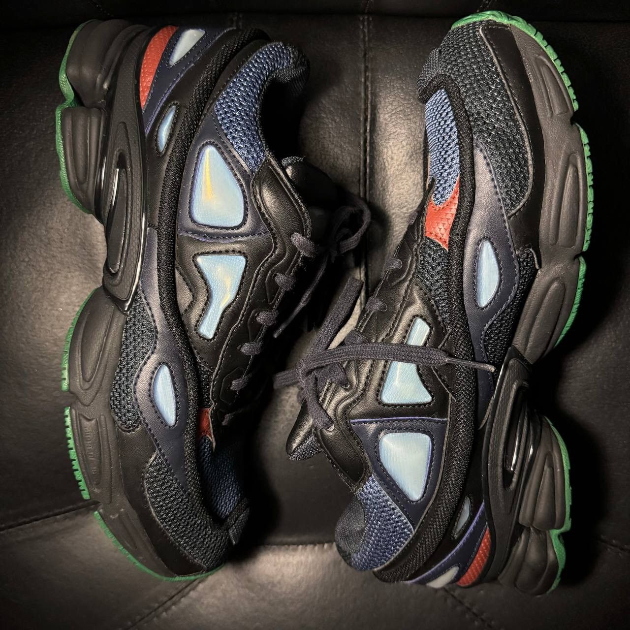 Adidas × Raf Simons Adidas Raf Simons Ozweego Marine blue Size US 8 / EU 41 - 4 Thumbnail