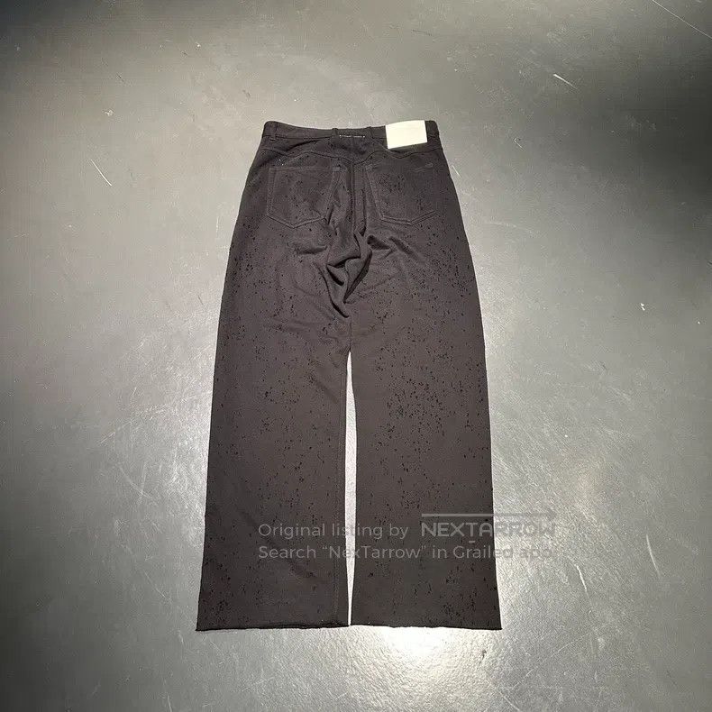 Maison Margiela Maison Margiela size S Ripped Destroyed Sweatpants Size US 27 - 2 Thumbnail
