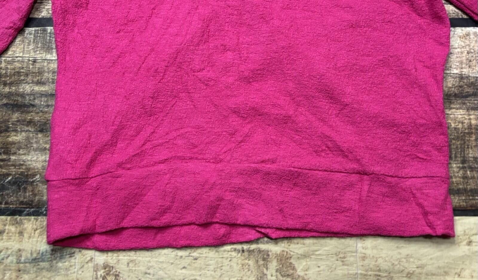 J.Crew J Crew Sweater Womens Small Cotton Cross Front Pink Pullover Size S / US 4 / IT 40 - 7 Thumbnail