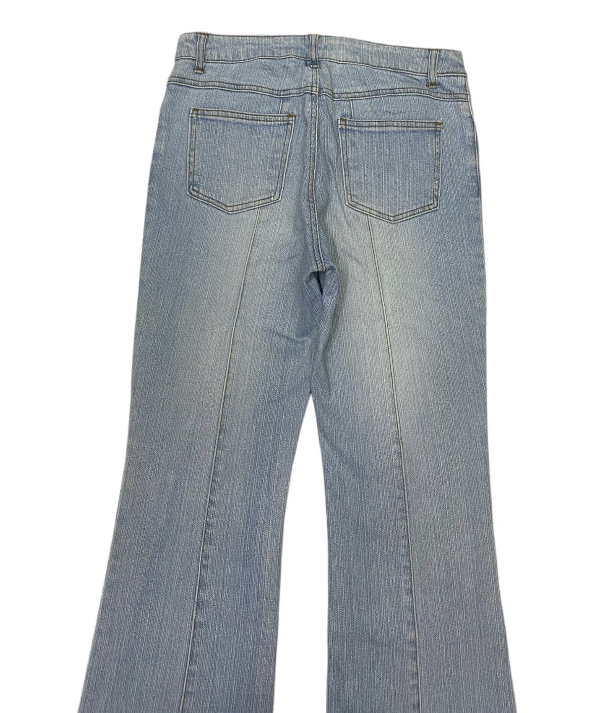 FLARED🔥MER LASSETTE JAPAN FLARE DISTRESSED DENIM JEANS