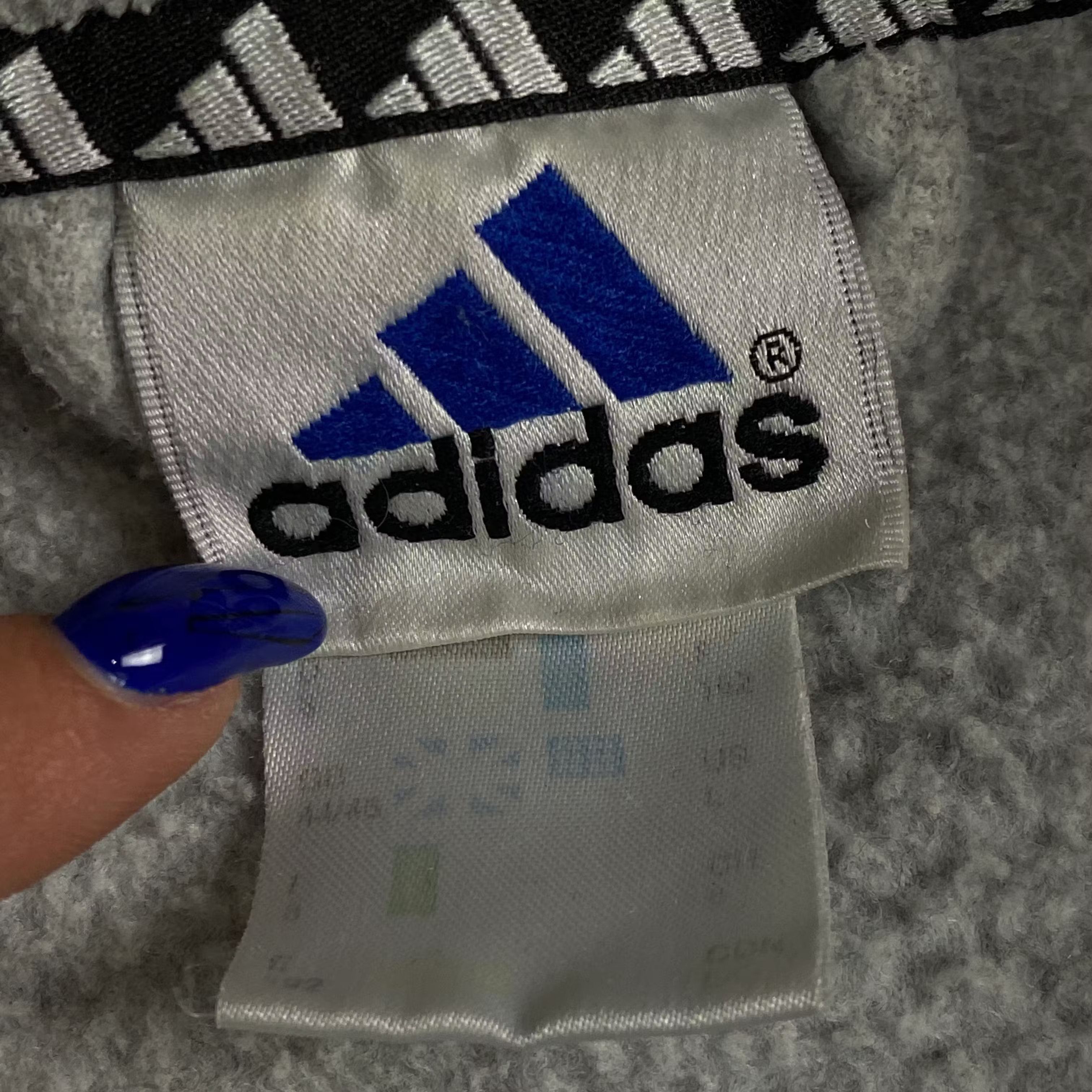 Adidas × Vintage Mens Fleece Bomber Adidas Vintage Size L Size US L / EU 52-54 / 3 - 5 Thumbnail