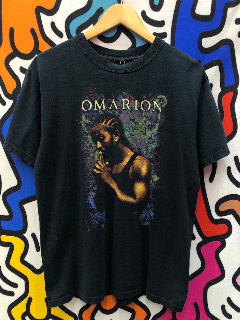 Vintage 2000s Omarion Rap tshirt size M