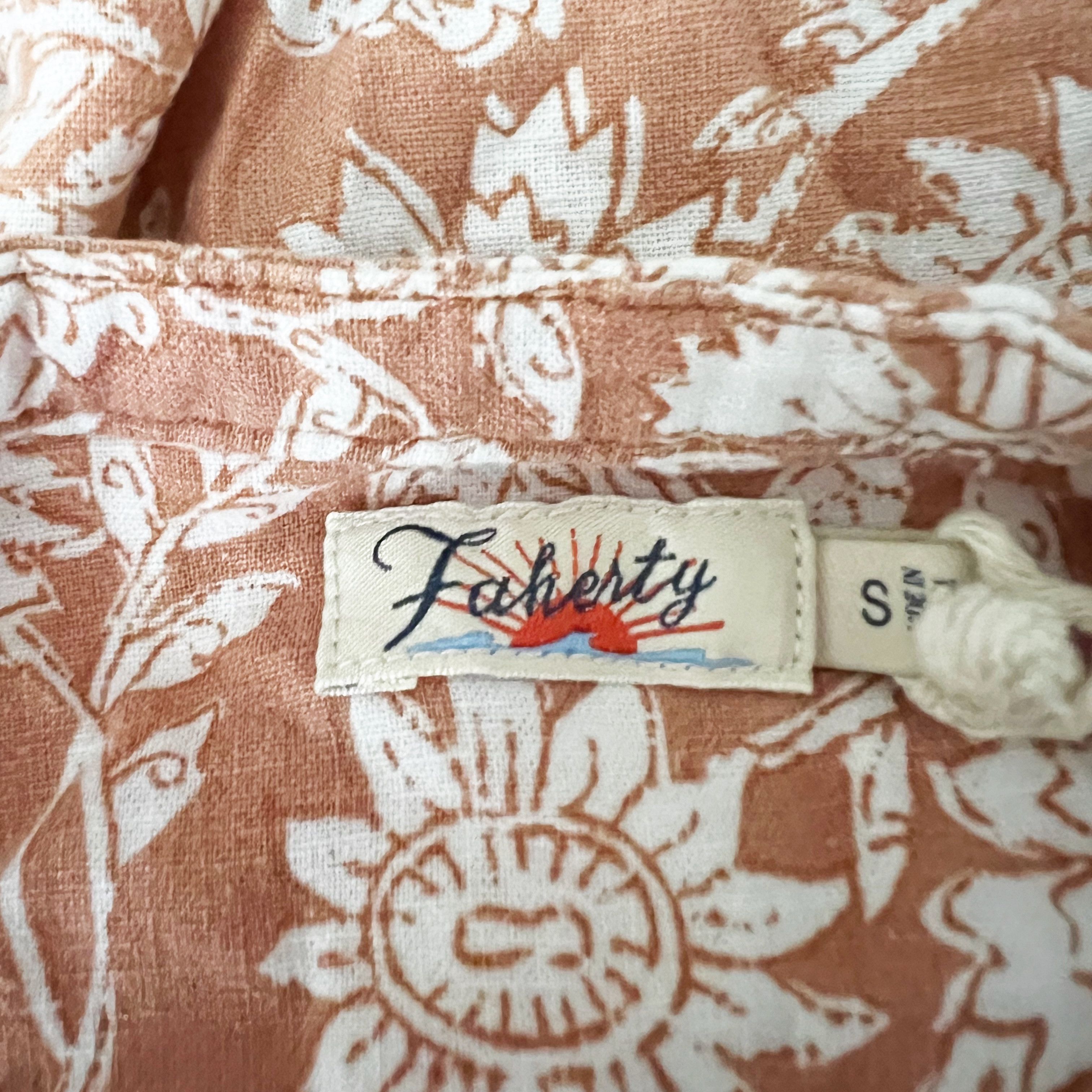 Faherty Faherty Isha Linen Blend Pintuck Sleeveless Pullover Size S / US 4 / IT 40 - 2 Thumbnail