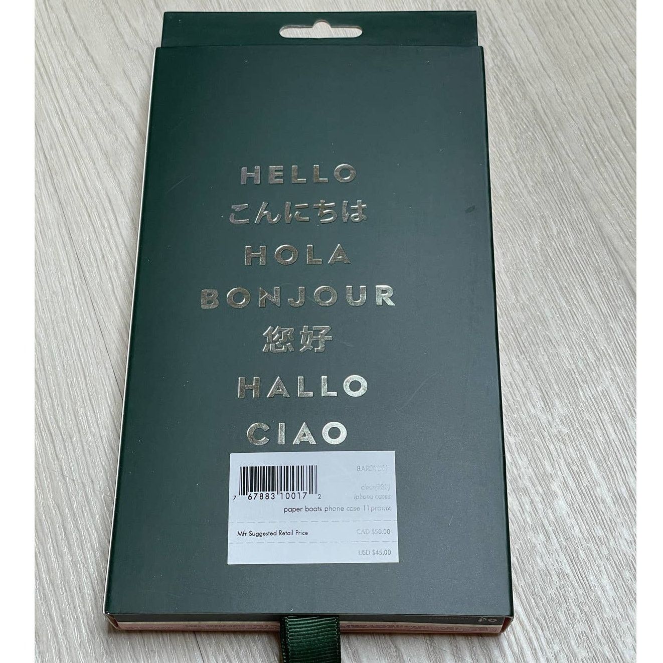 Kate Spade Kate spade Paper Boats Iphone 11 PRO MAX Clear Case Size ONE SIZE - 3 Thumbnail