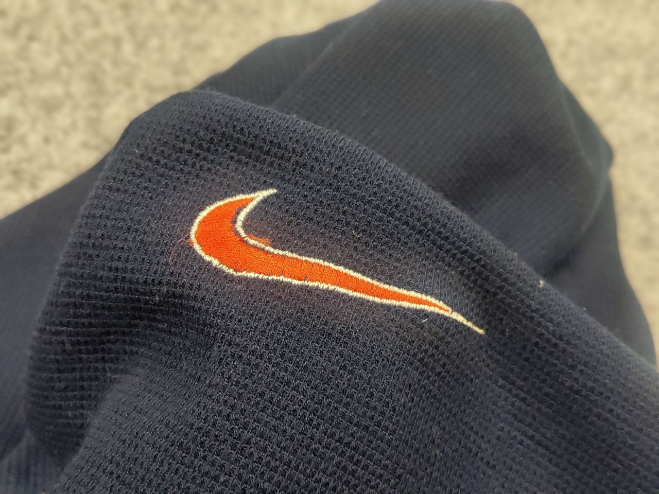 Nike Vintage 90's Nike Logo Navy blue Long sleeve Sweatshirt Size US M / EU 48-50 / 2 - 11 Thumbnail