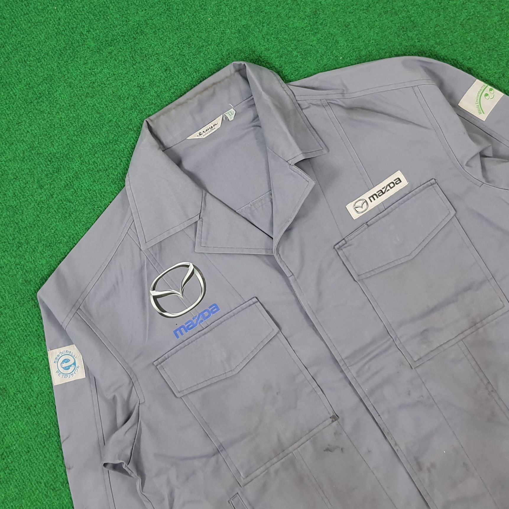 Japanese Brand × Vintage Vintage Mazda Japanese Racing Motorsports Jacket Size US L / EU 52-54 / 3 - 4 Thumbnail