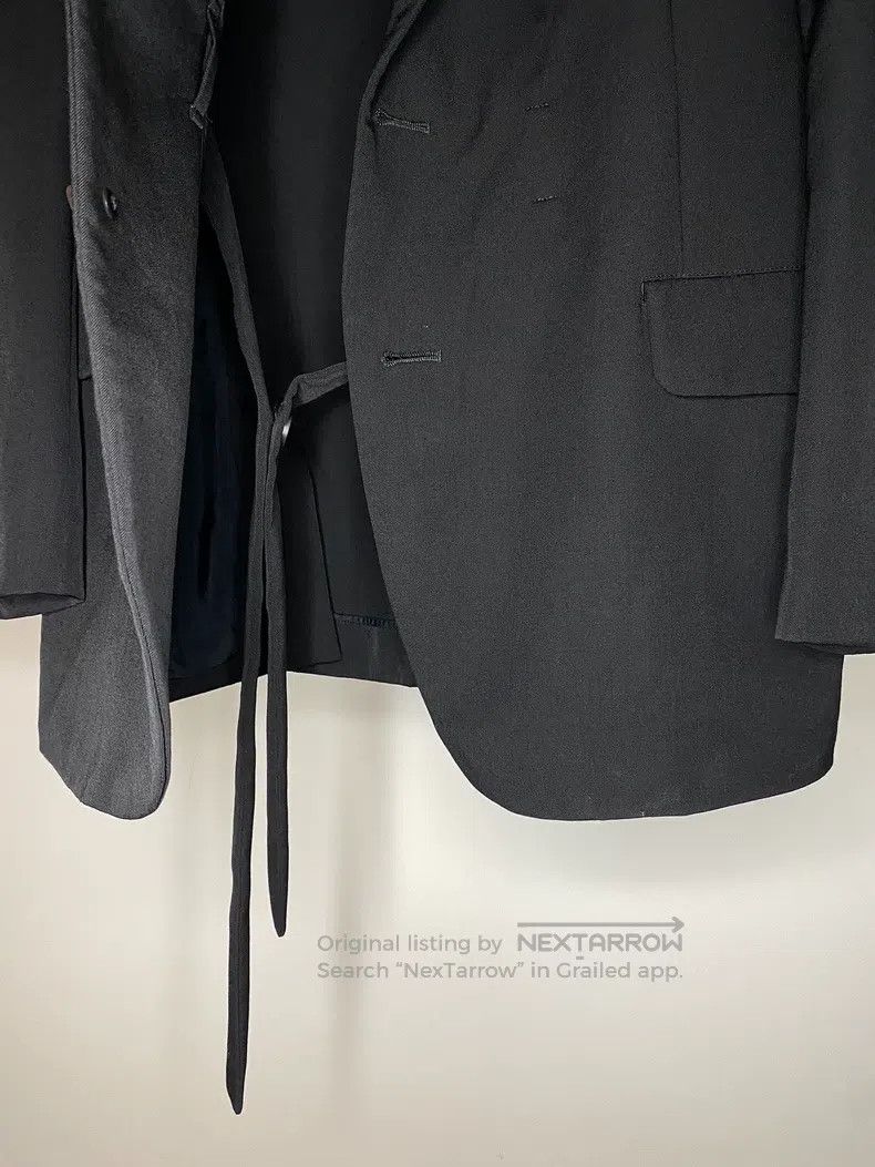 Yohji Yamamoto Yohji Yamamoto size 1 Belt blazer Size 36R - 4 Thumbnail