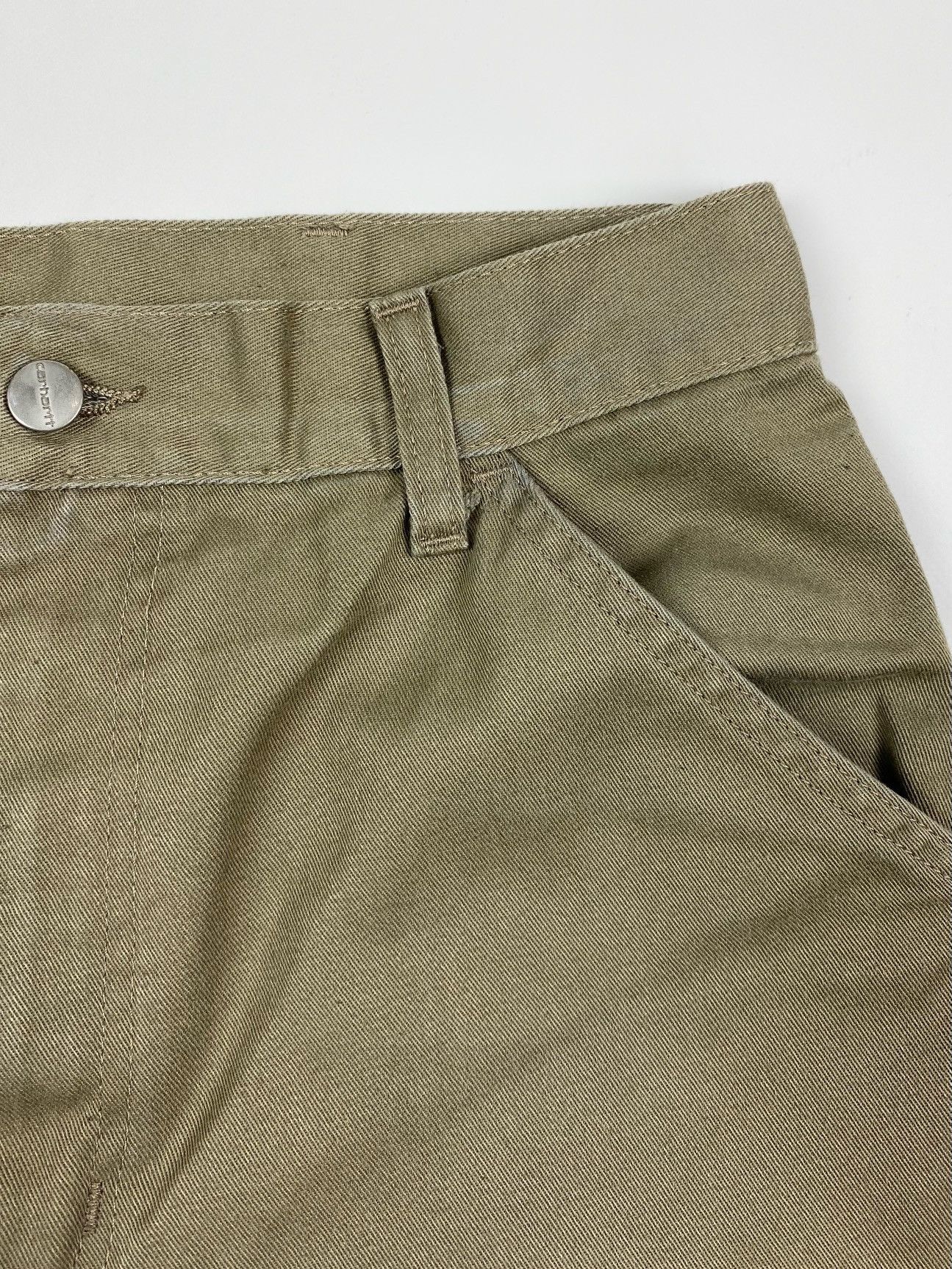 Carhartt Carhartt WIP Dyed Khaki Simple Pants 29X32 Size US 29 - 6 Thumbnail
