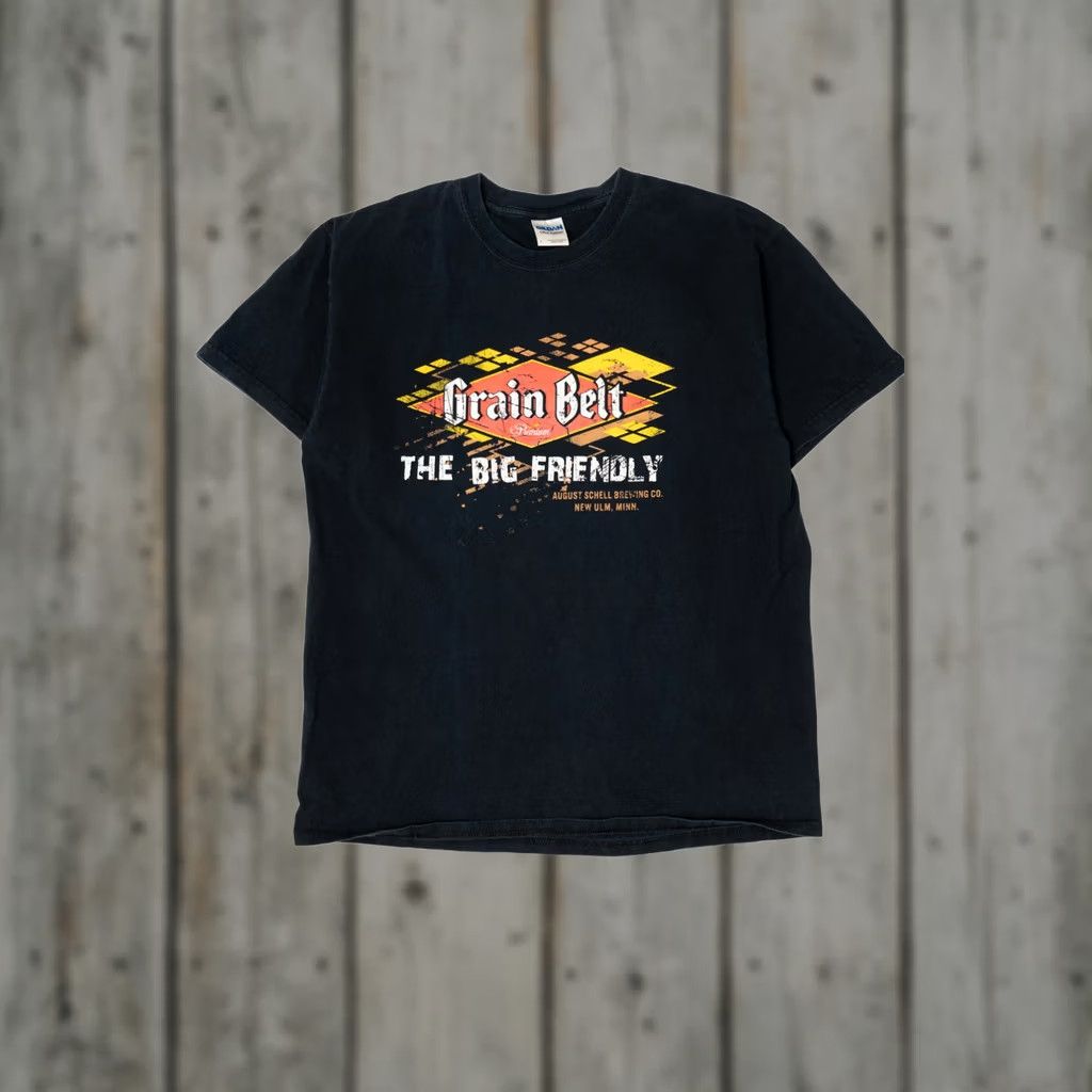 Gildan VINTAGE Black T-Shirt The Big Friendly 2000s Gildan Unisex Large Short Sleeve Mens Womens Size US L / EU 52-54 / 3 - 1 Thumbnail