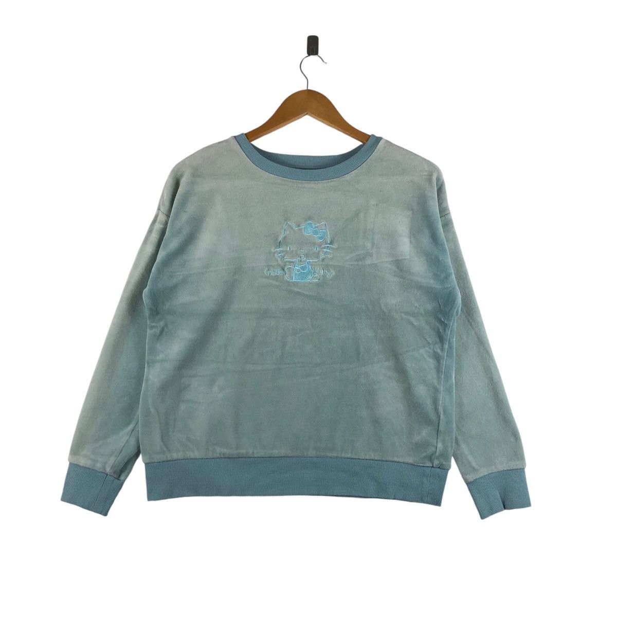 Anime × GU HELLO KITTY x GU Sweatshirt Velvet Sanrio Size L / US 10 / IT 46 - 1 Thumbnail