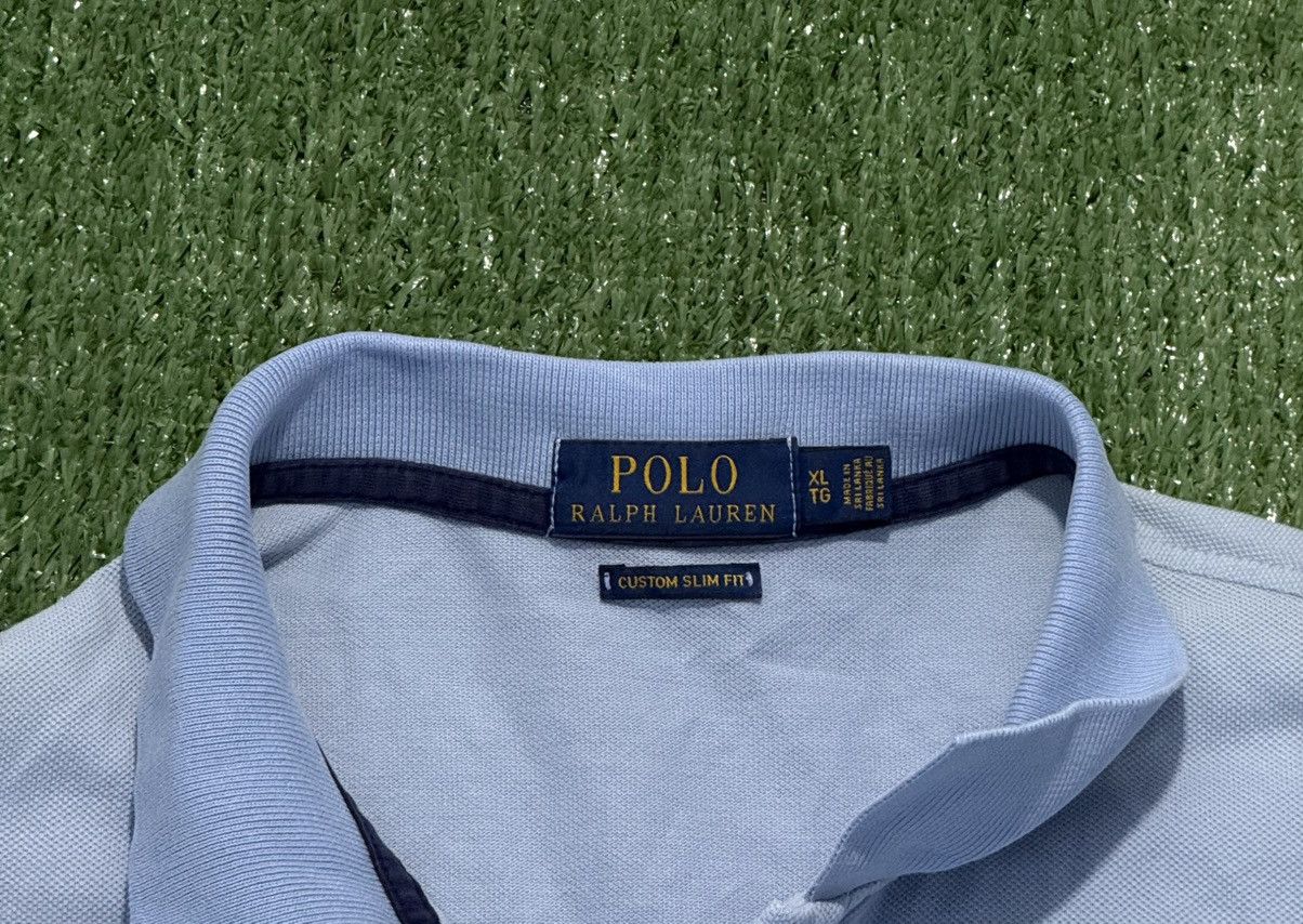 Polo Ralph Lauren Polo Ralph Lauren Striped Polo Vintage Rare Chief Keef Style Size US XL / EU 56 / 4 - 4 Thumbnail