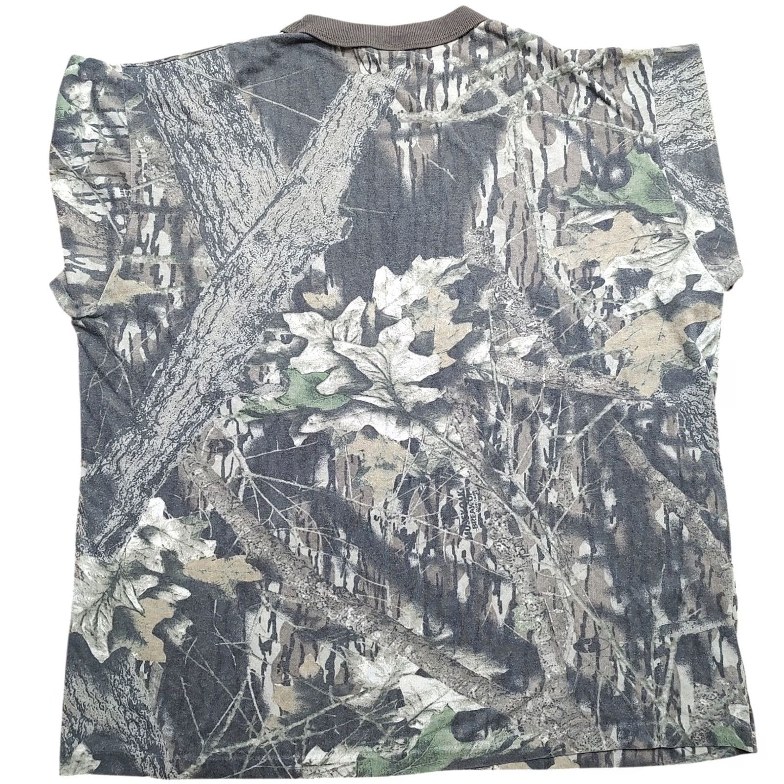 Vintage VINTAGE Mossy Oak Break Up Pocket T Shirt Men XL Camo Ringer USA Single Stitch 90s Size US XL / EU 56 / 4 - 2 Thumbnail