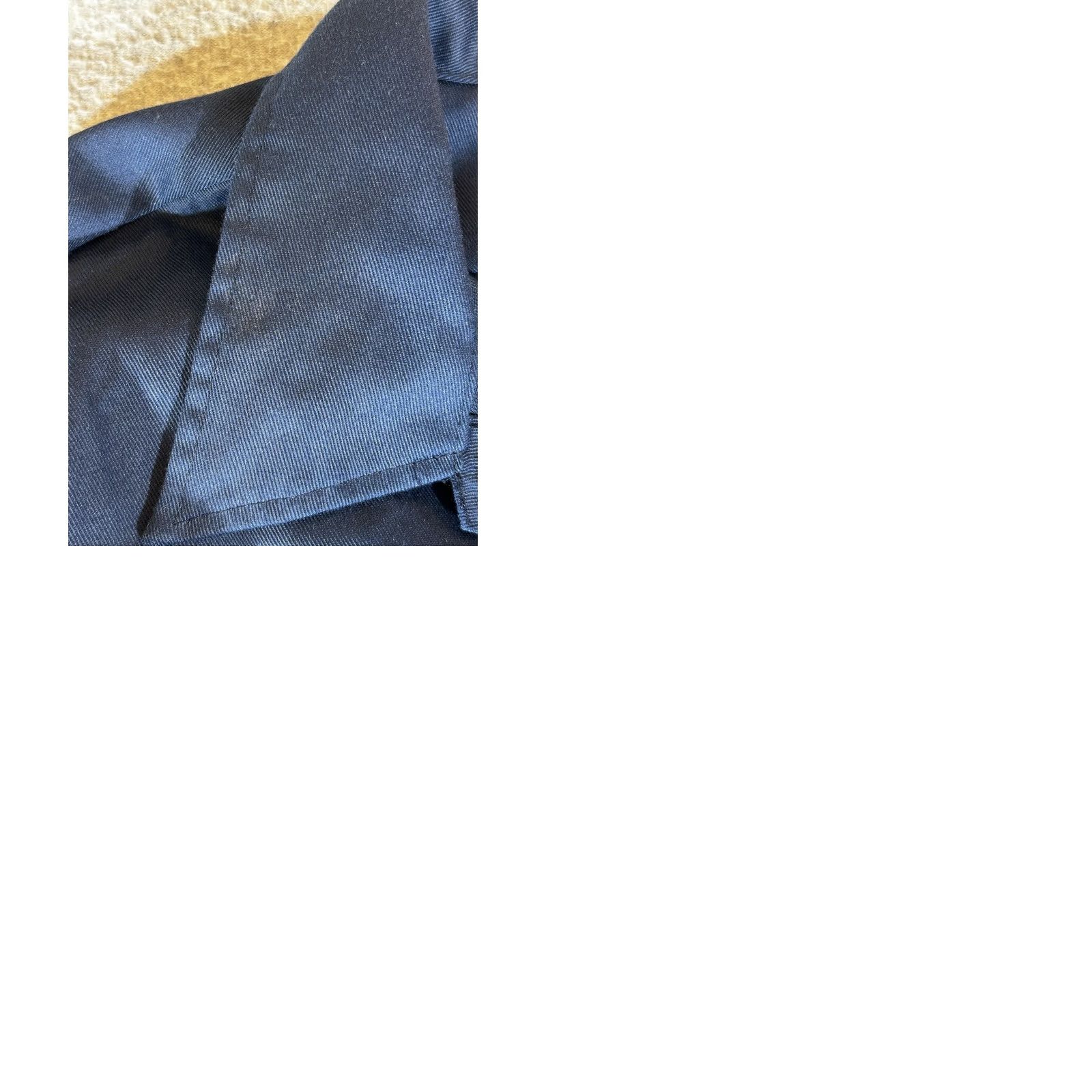 Wrangler VINTAGE Wrangler Shirt Mens XLT Blue Workwear Twill Button-Up Long Sleeve Big Ben by Wrangler Size US XL / EU 56 / 4 - 9 Thumbnail