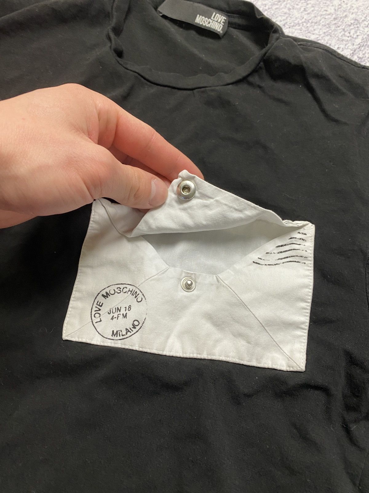 Moschino Vintage Love Moschino Polo T Shirt Size US M / EU 48-50 / 2 - 10 Thumbnail