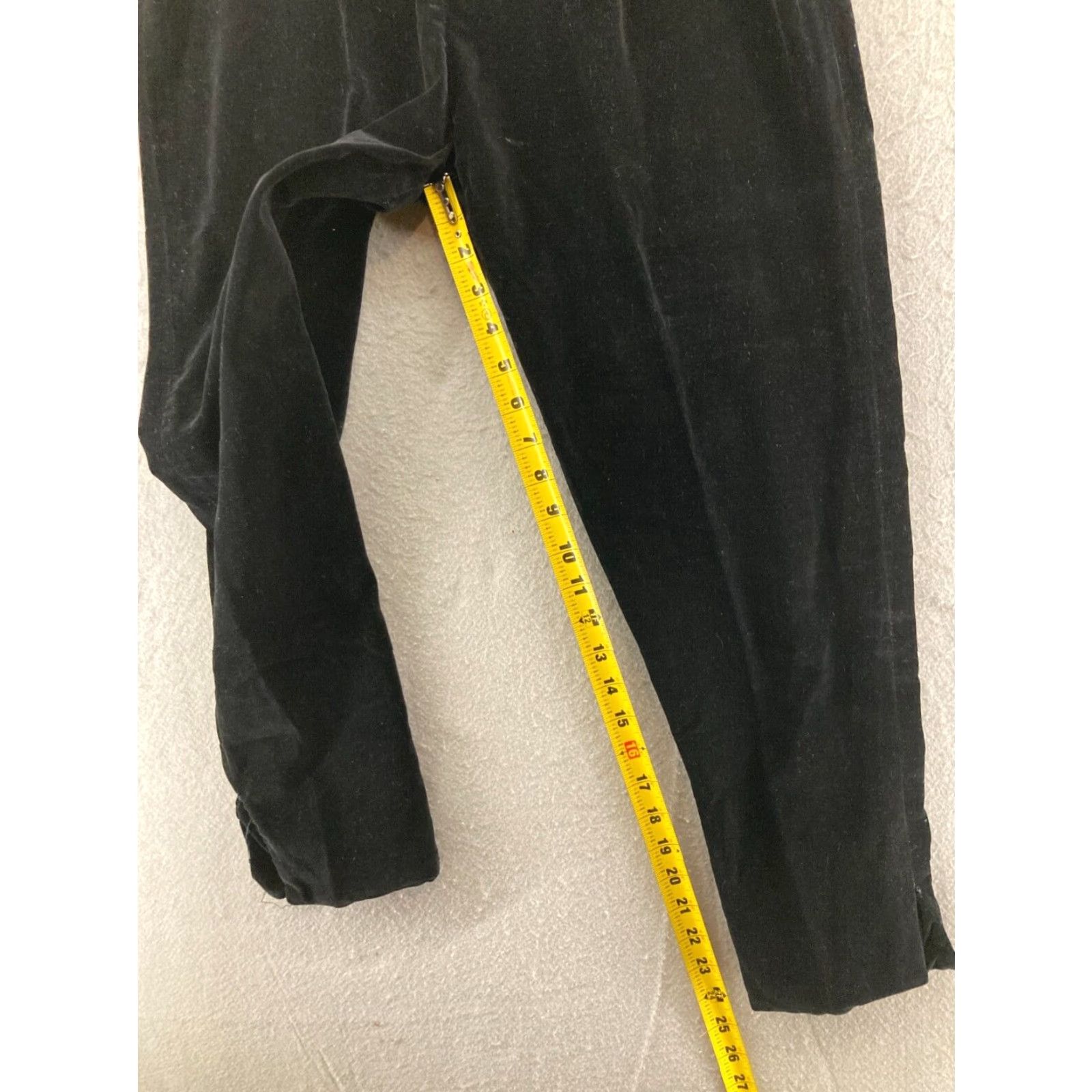 Velour Velour Pants High Rise Mom Womens 14 Size 36" / US 14 / IT 50 - 5 Thumbnail
