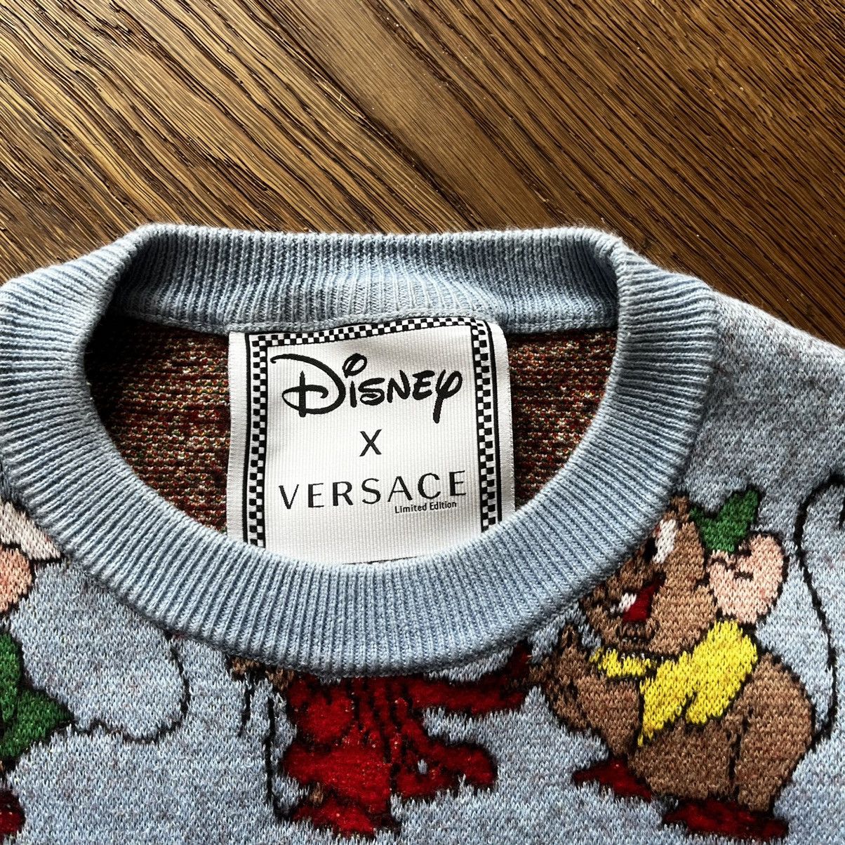 Disney × Versace Versace x Disney knitwear sweater Size US S / EU 44-46 / 1 - 3 Thumbnail