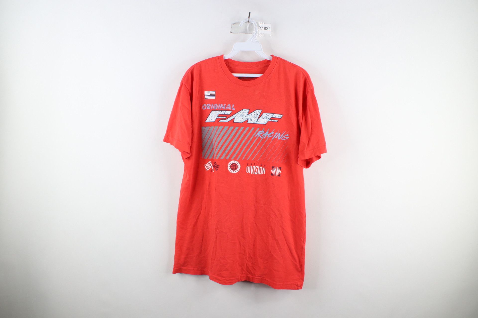 Vintage Vintage Flying Machine Factory FMF Racing Out T-Shirt Red | Grailed
