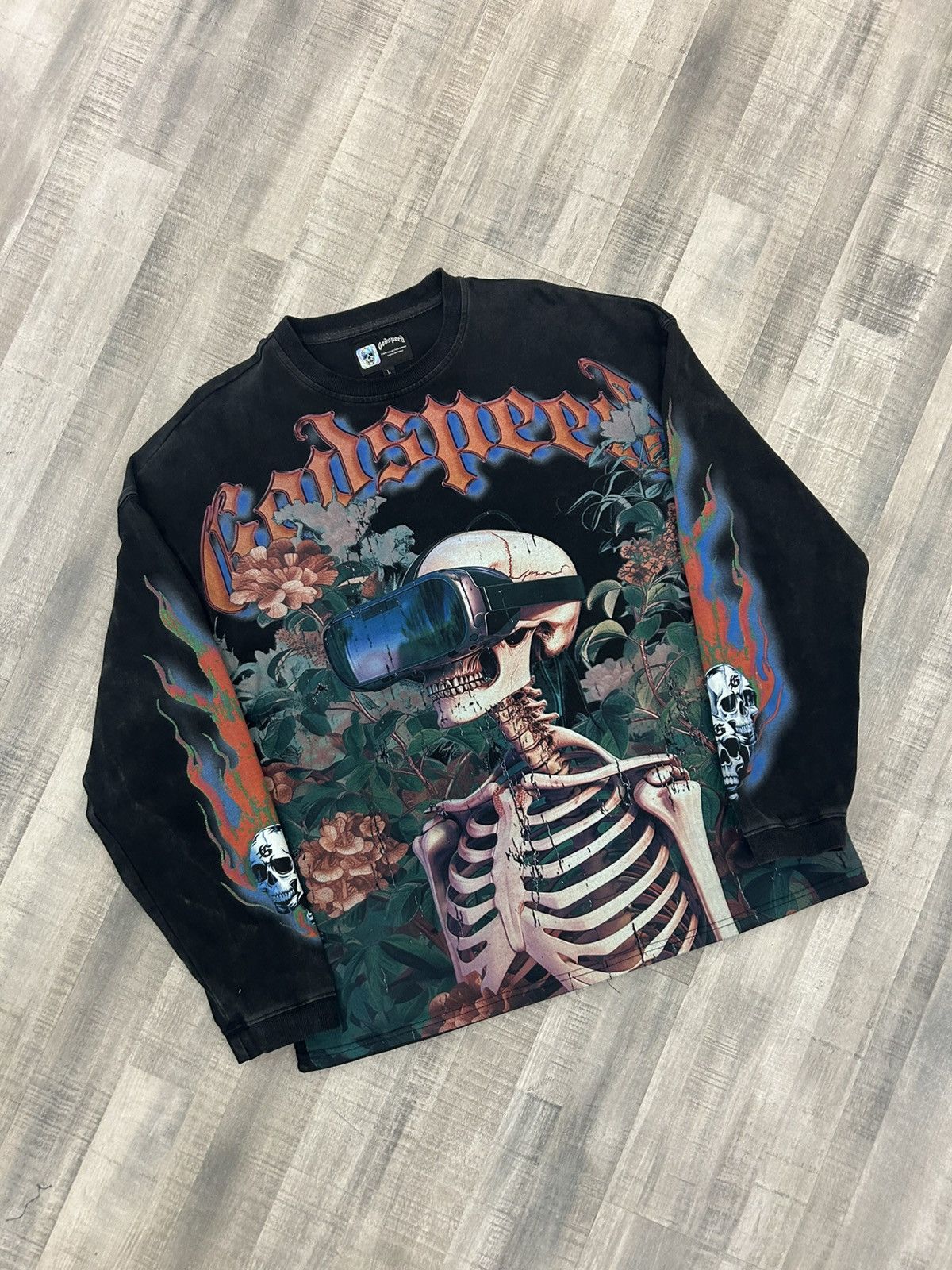 Godspeed Vision Flowers Long-Sleeve Tee
