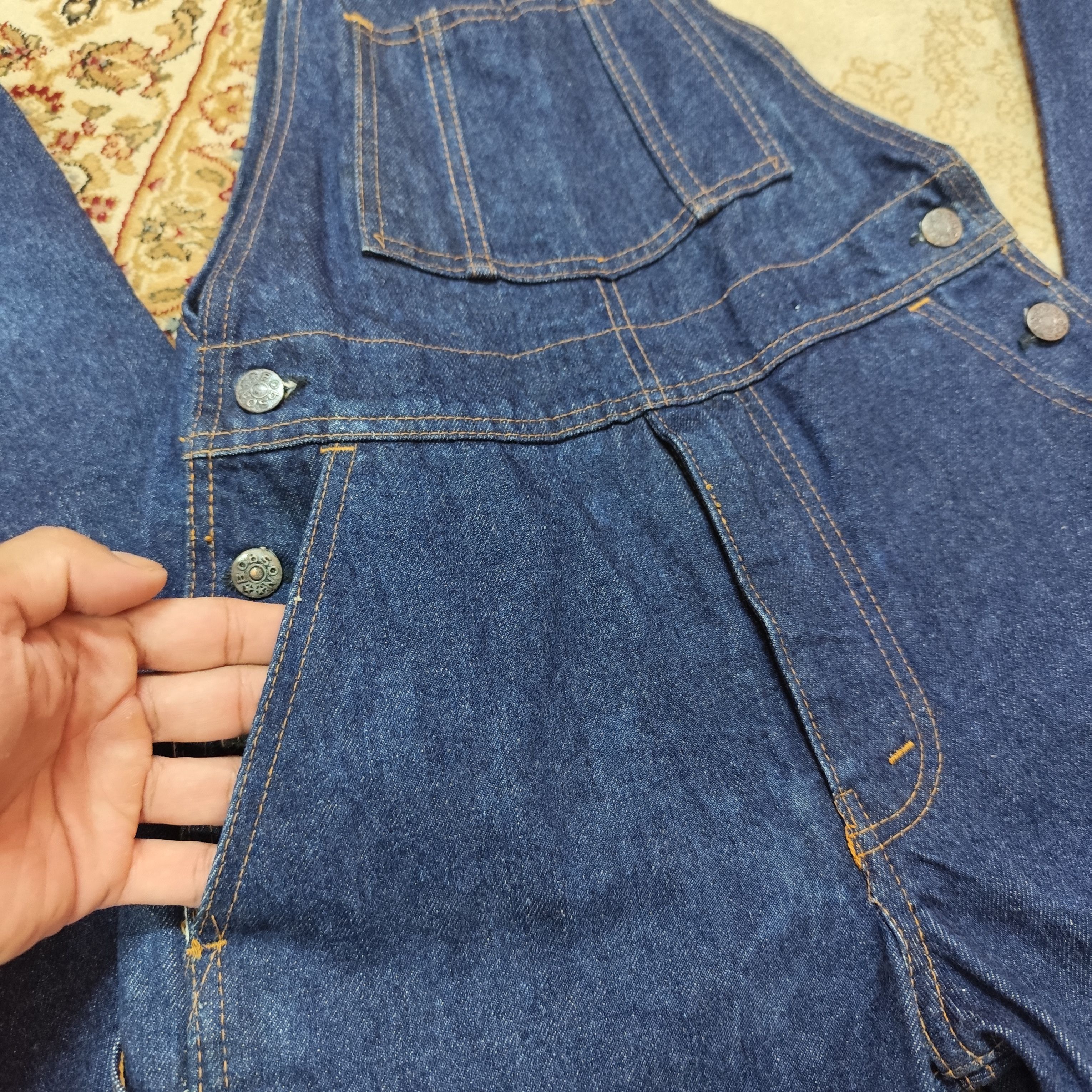 Japanese Brand × Vintage VINTAGE BOBSON OVERALLS AUTHENTIC WESTERN JEANS OVERALLS Size US 28 / EU 44 - 9 Thumbnail