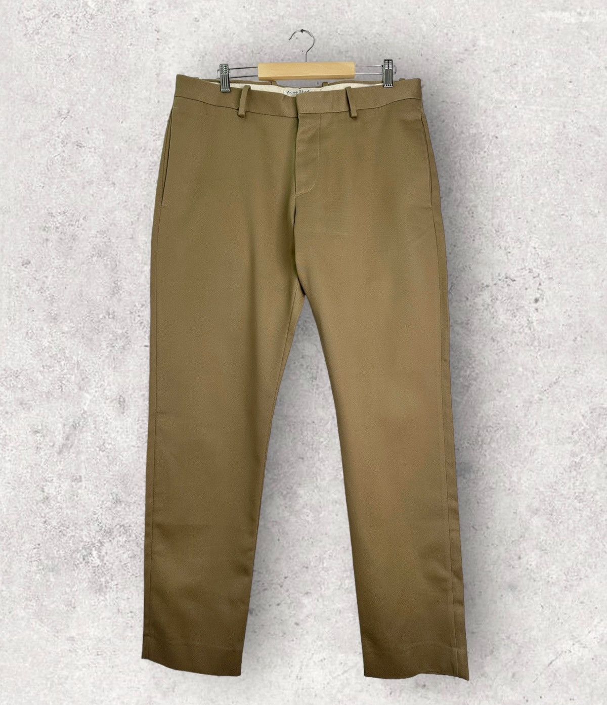 ACNE STUDIOS Cone Cotton Chino Pants size 52