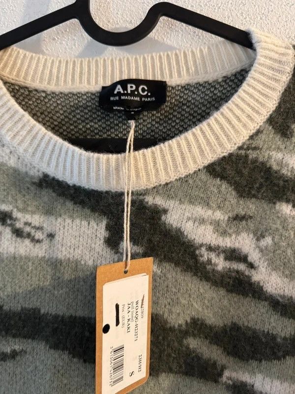 A.P.C. APC lionel camouflage sweater Size US S / EU 44-46 / 1 - 2 Thumbnail