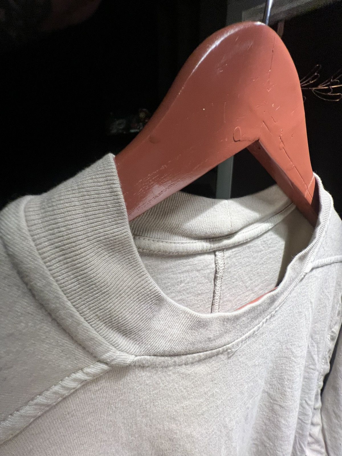 Rick Owens Beige Rick Owen’s Short sleeve T-Shirt Size US XS / EU 42 / 0 - 3 Thumbnail