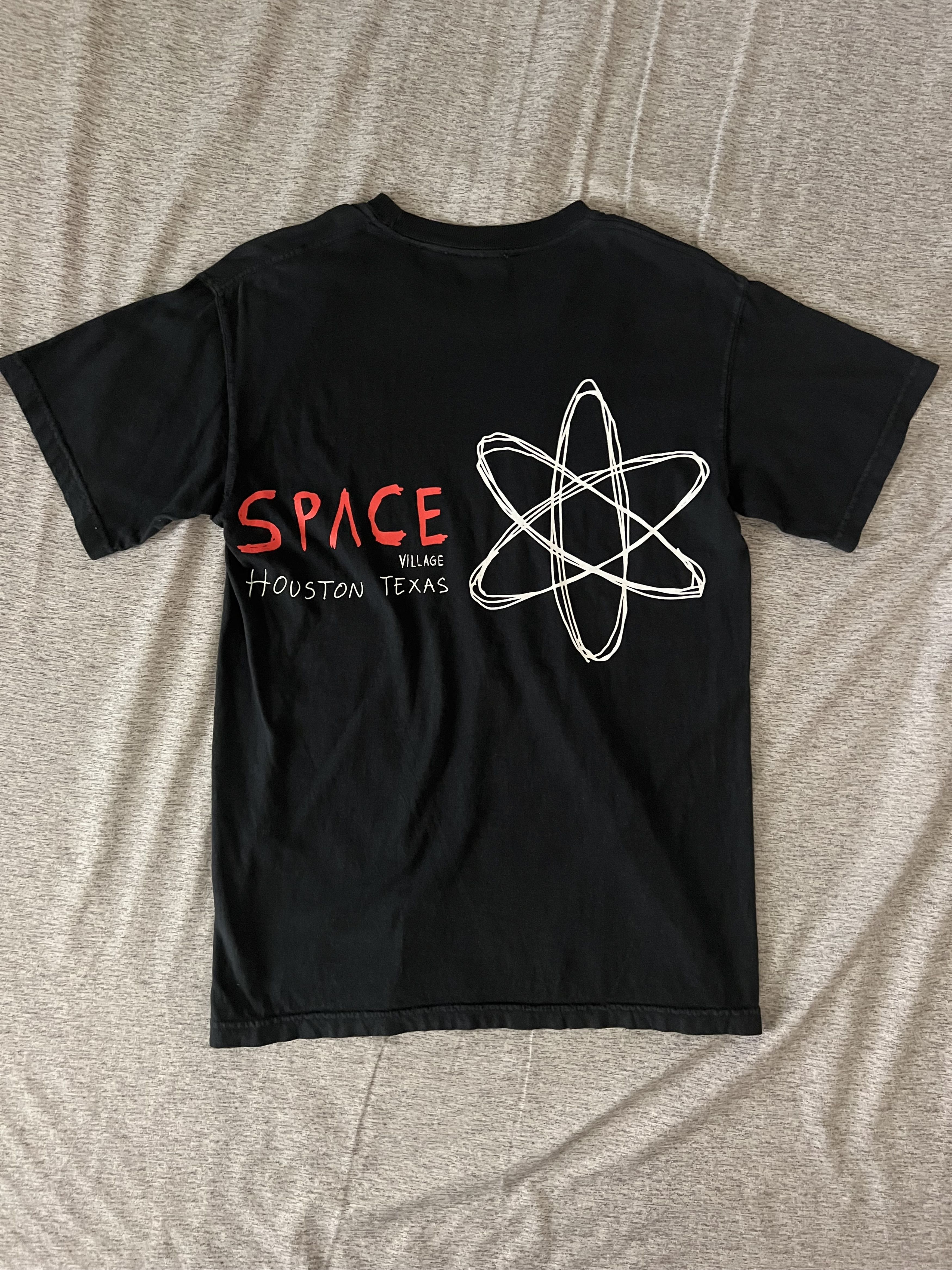 Travis Scott Travis Scott Space Village Houston Texas Black/Red/White Size US S / EU 44-46 / 1 - 3 Thumbnail