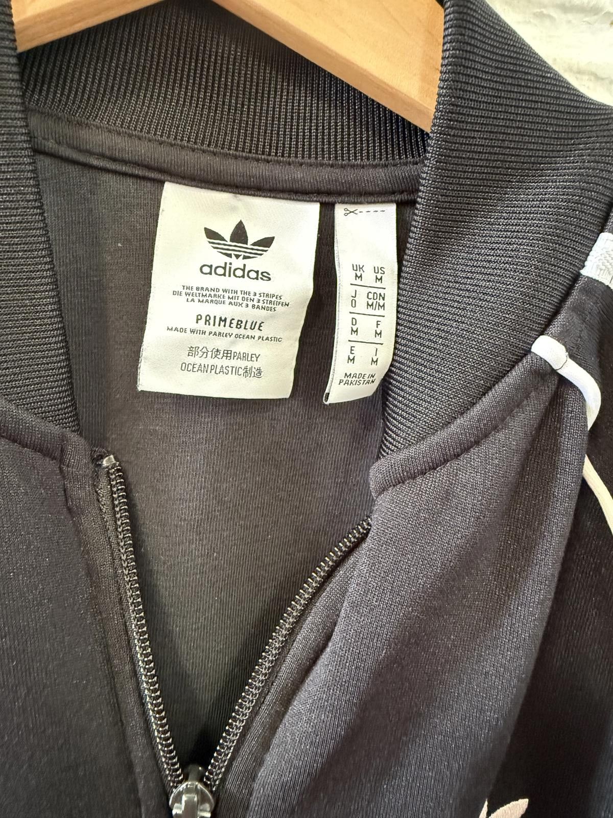 Adidas Adidas Primeblue Track Jacket - Black Size US M / EU 48-50 / 2 - 2 Thumbnail