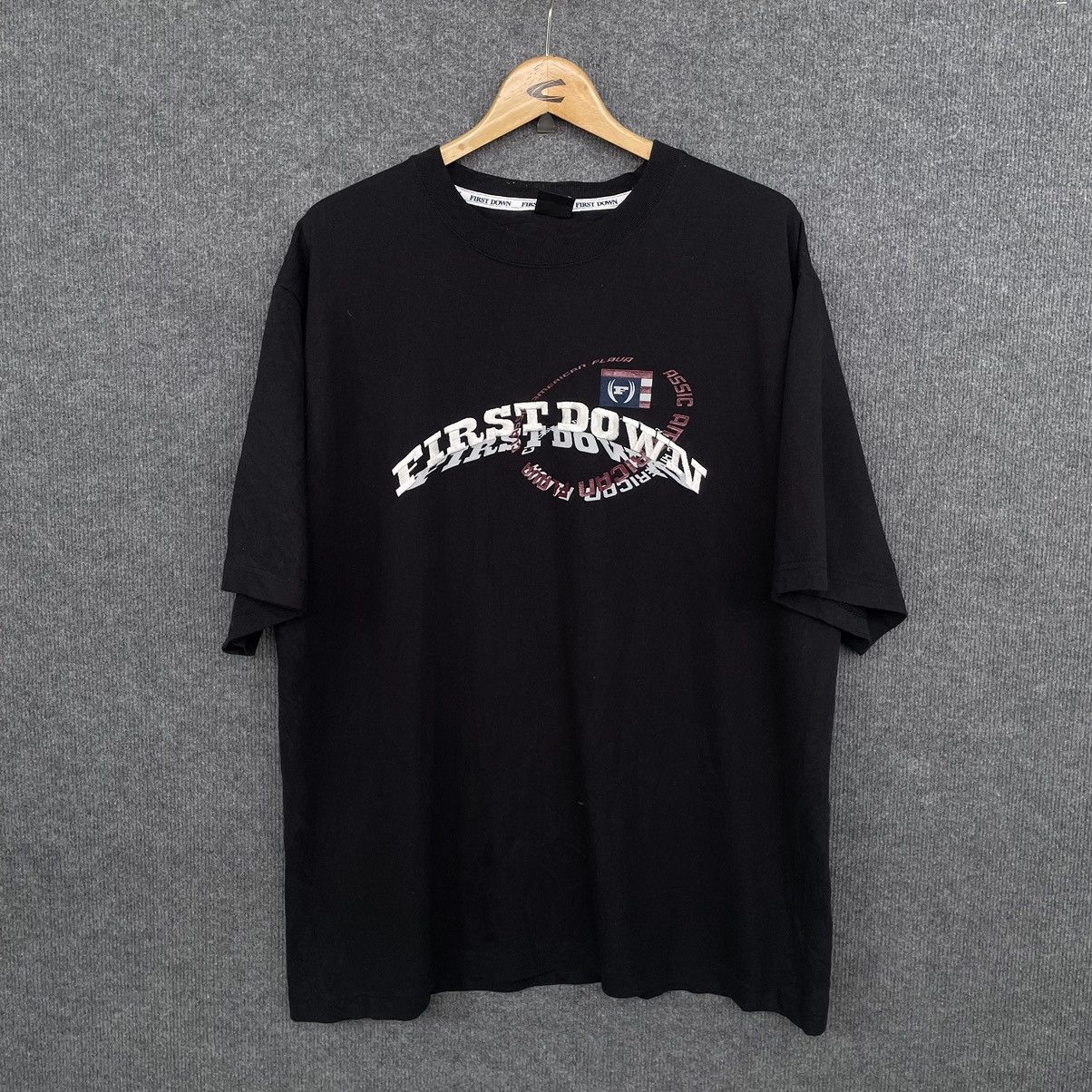 JNCO × Phat Farm Vintage 2000s First Down Phat Farm Jnco Southpole Style Tee Size US XL / EU 56 / 4 - 1 Thumbnail