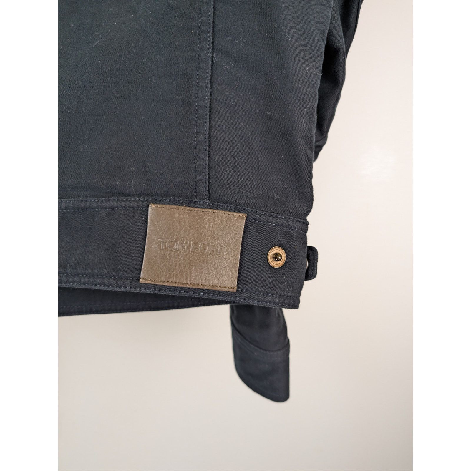 Tom Ford o1rshd1 CC20 Zip-up Jacket in Navy Blue Size US M / EU 48-50 / 2 - 15 Thumbnail