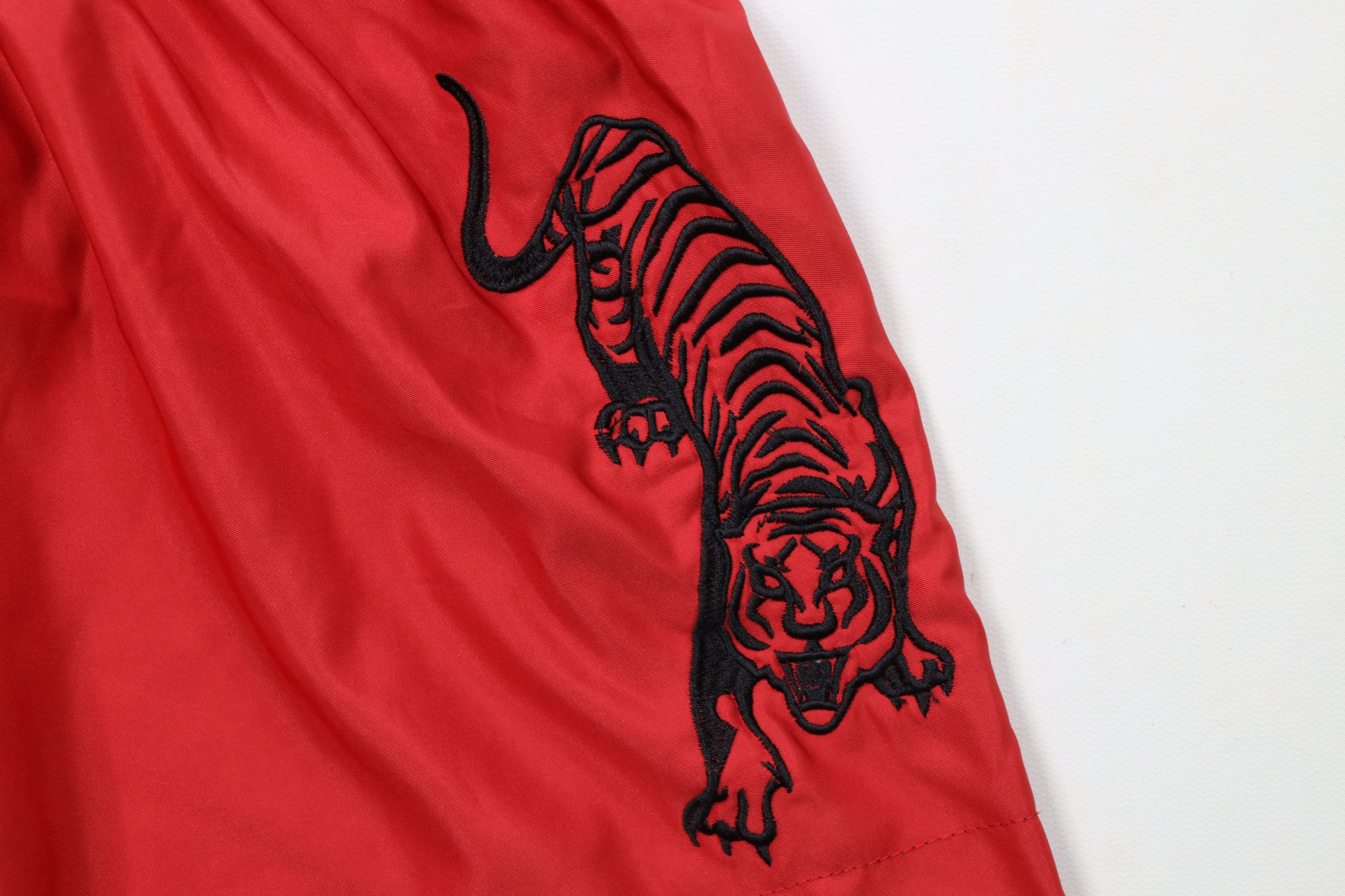 Vintage Vintage Block Tiger Muay Thai MMA Fighting Boxing Shorts Size US 38 / EU 54 - 5 Thumbnail