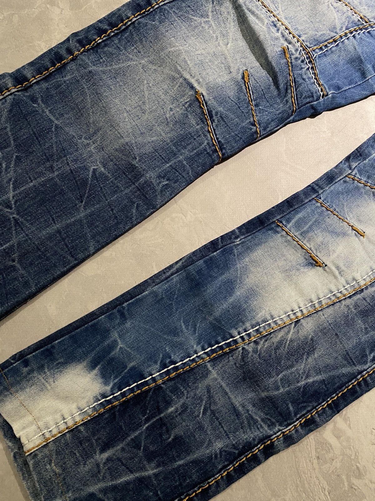 Japanese Brand WOW Avan Slim Fit Jeans Hysteric Glamour Style- archive y2k Size US 31 - 2 Thumbnail